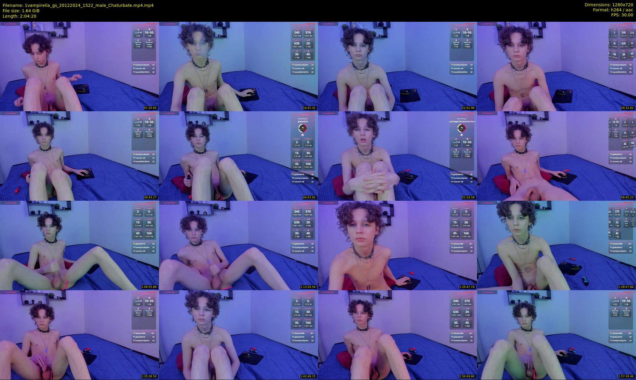 1vampirella_gs — 125 minute Chaturbate male cam show recording, 720p, Dec 20, 2024