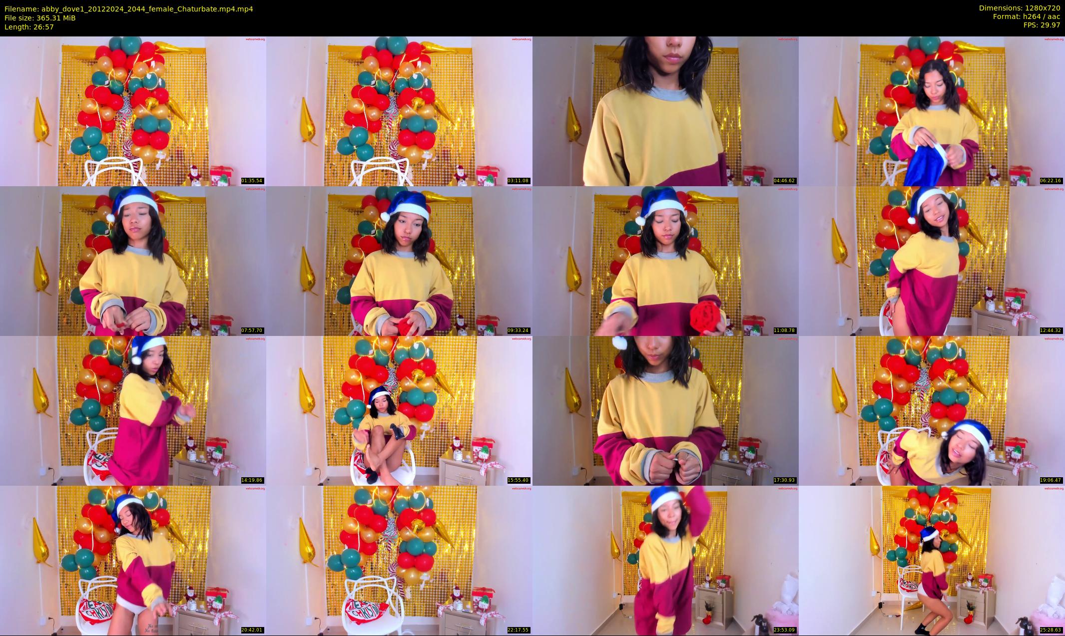 abby_dove1 — 27 minute Chaturbate female cam show recording, 720p, Dec 20, 2024