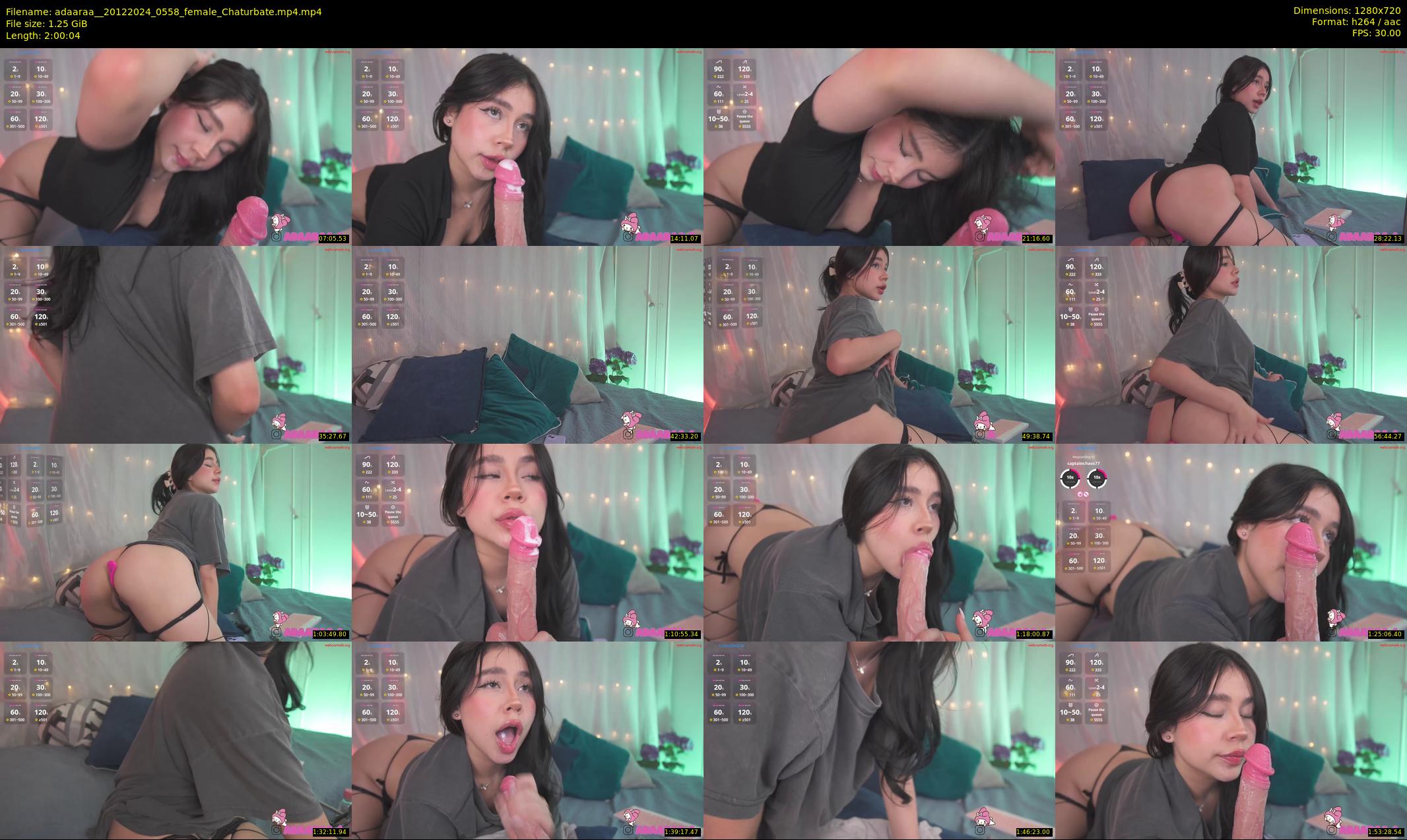 adaaraa_ — 121 minute Chaturbate female cam show recording, 720p, Dec 20, 2024