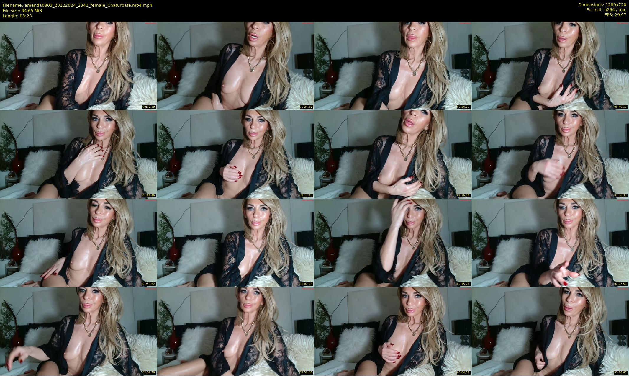 amanda0803 — 4 minute Chaturbate female cam show recording, 720p, Dec 20, 2024
