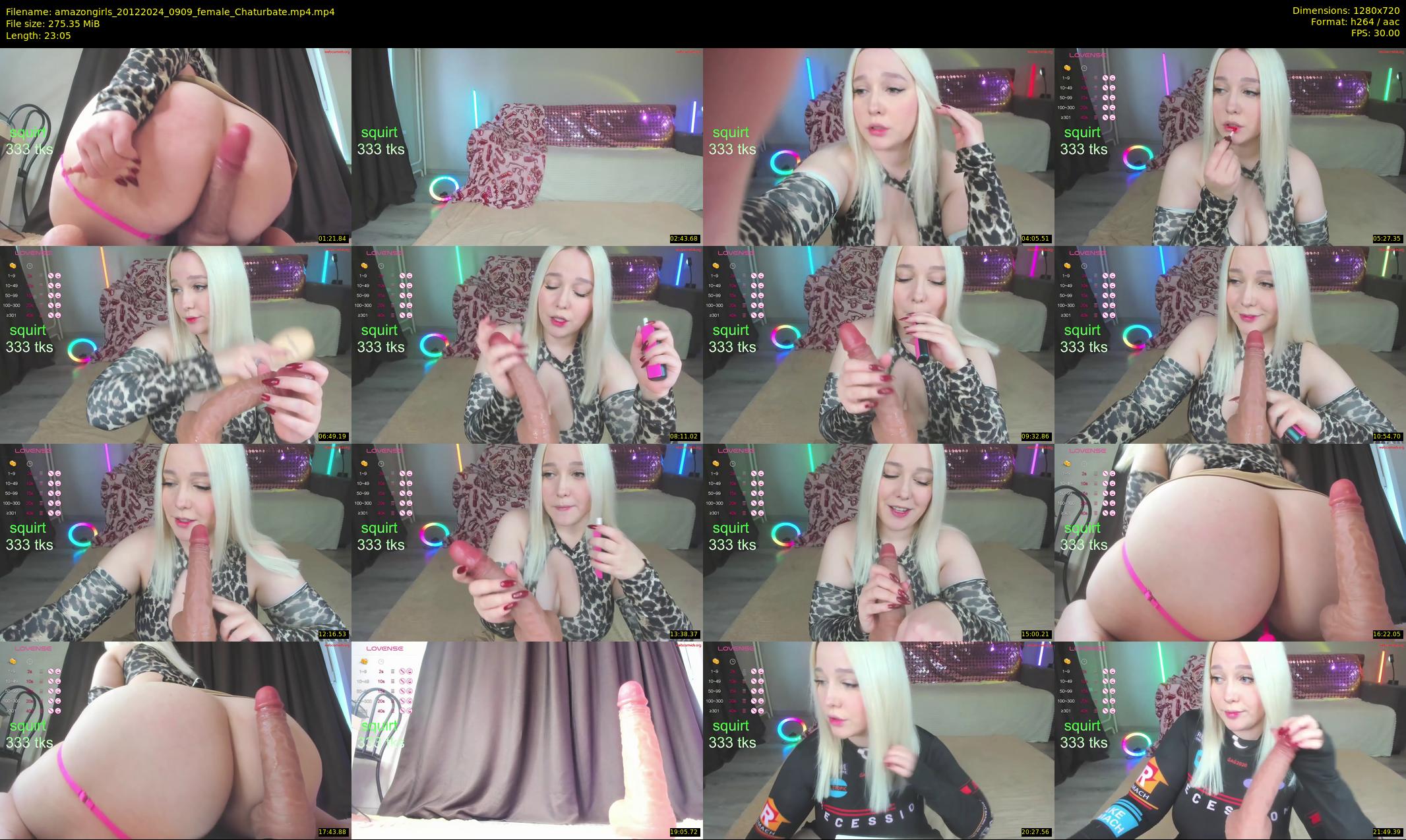 amazongirls — 24 minute Chaturbate couple cam show recording, 720p, Dec 20, 2024