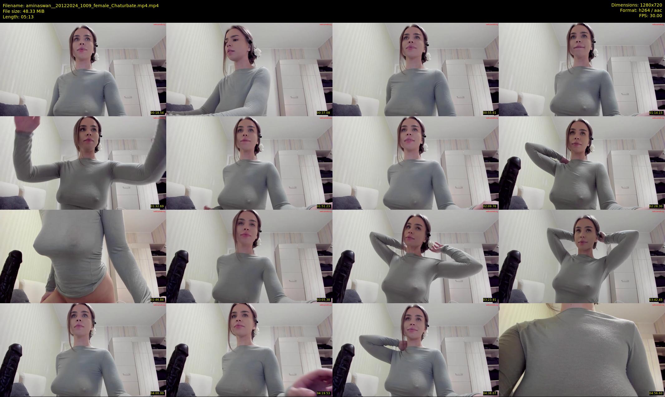 aminaswan_ — 6 minute Chaturbate female cam show recording, 720p, Dec 20, 2024