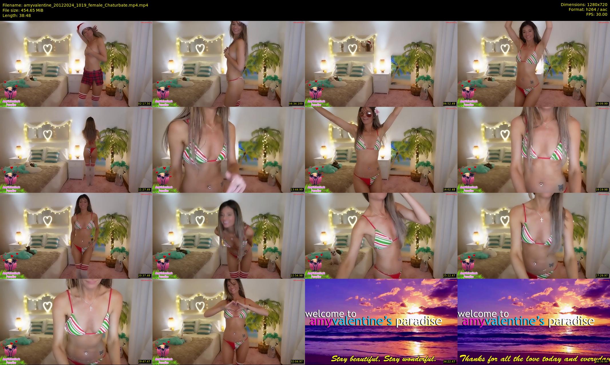 amyvalentine — 39 minute Chaturbate female cam show recording, 720p, Dec 20, 2024