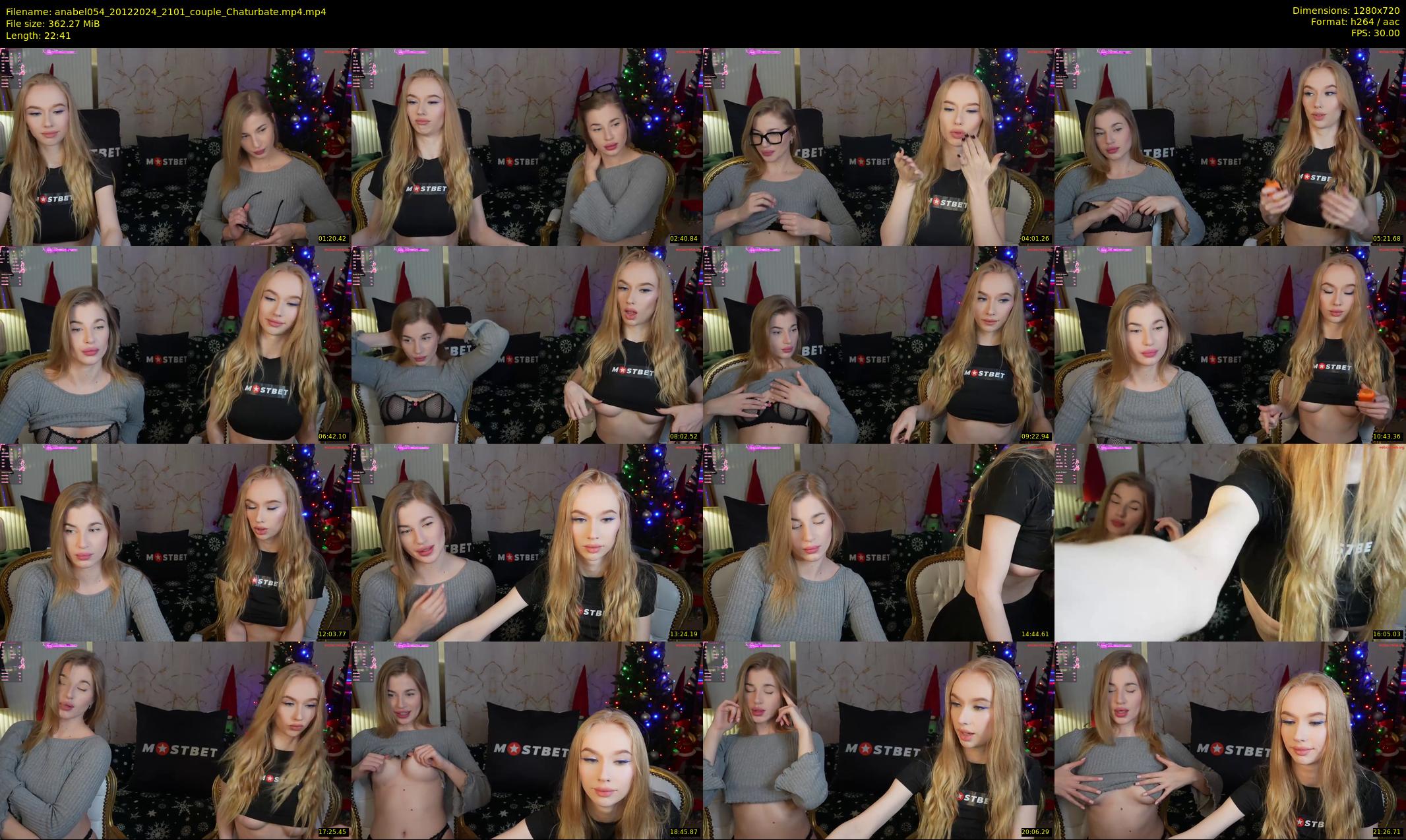 anabel054 — 23 minute Chaturbate female cam show recording, 720p, Dec 20, 2024