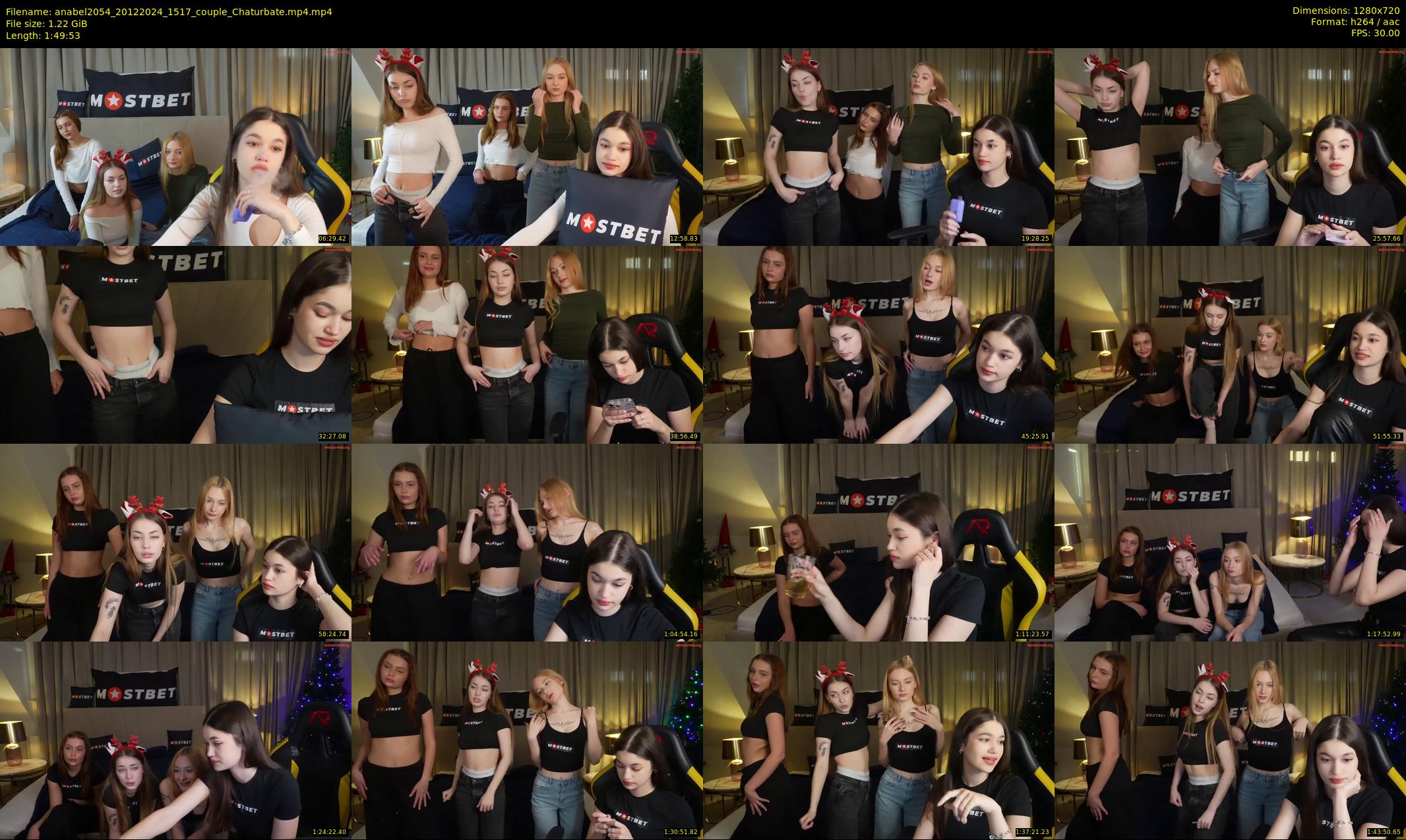 anabel2054 — 110 minute Chaturbate female cam show recording, 720p, Dec 20, 2024