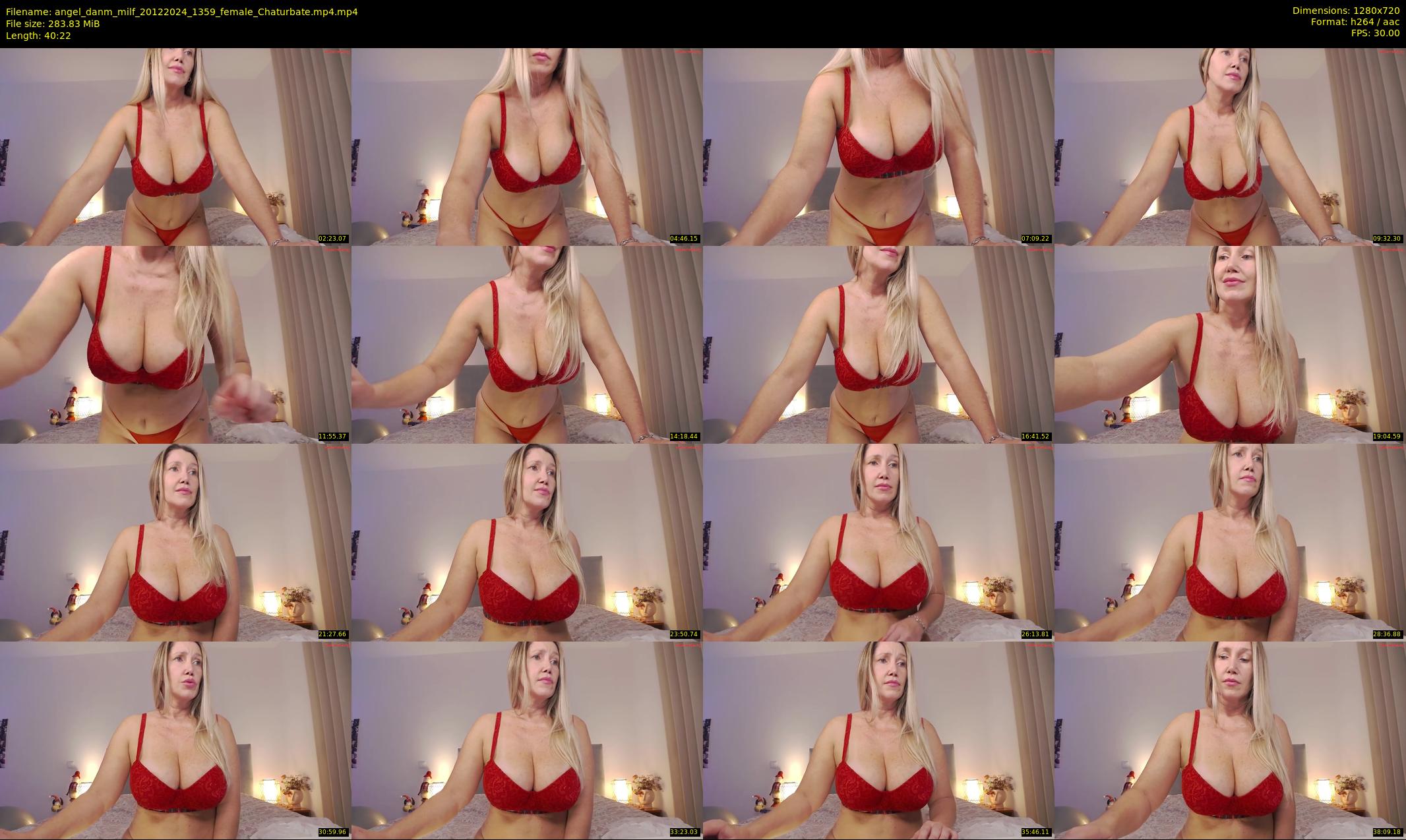 angel_danm_milf — 41 minute Chaturbate female cam show recording, 720p, Dec 20, 2024