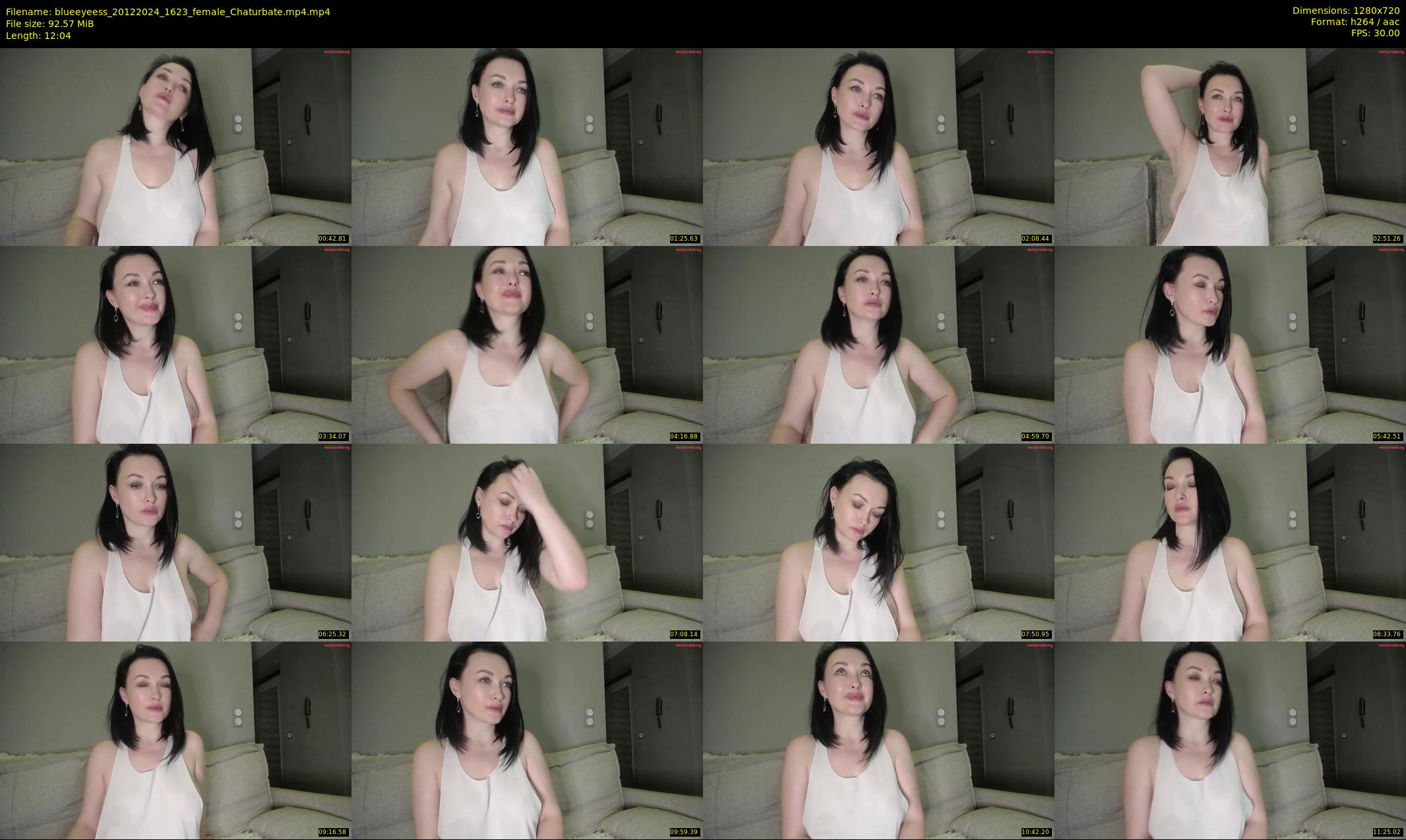 blueeyeess — 13 minute Chaturbate female cam show recording, 720p, Dec 20, 2024