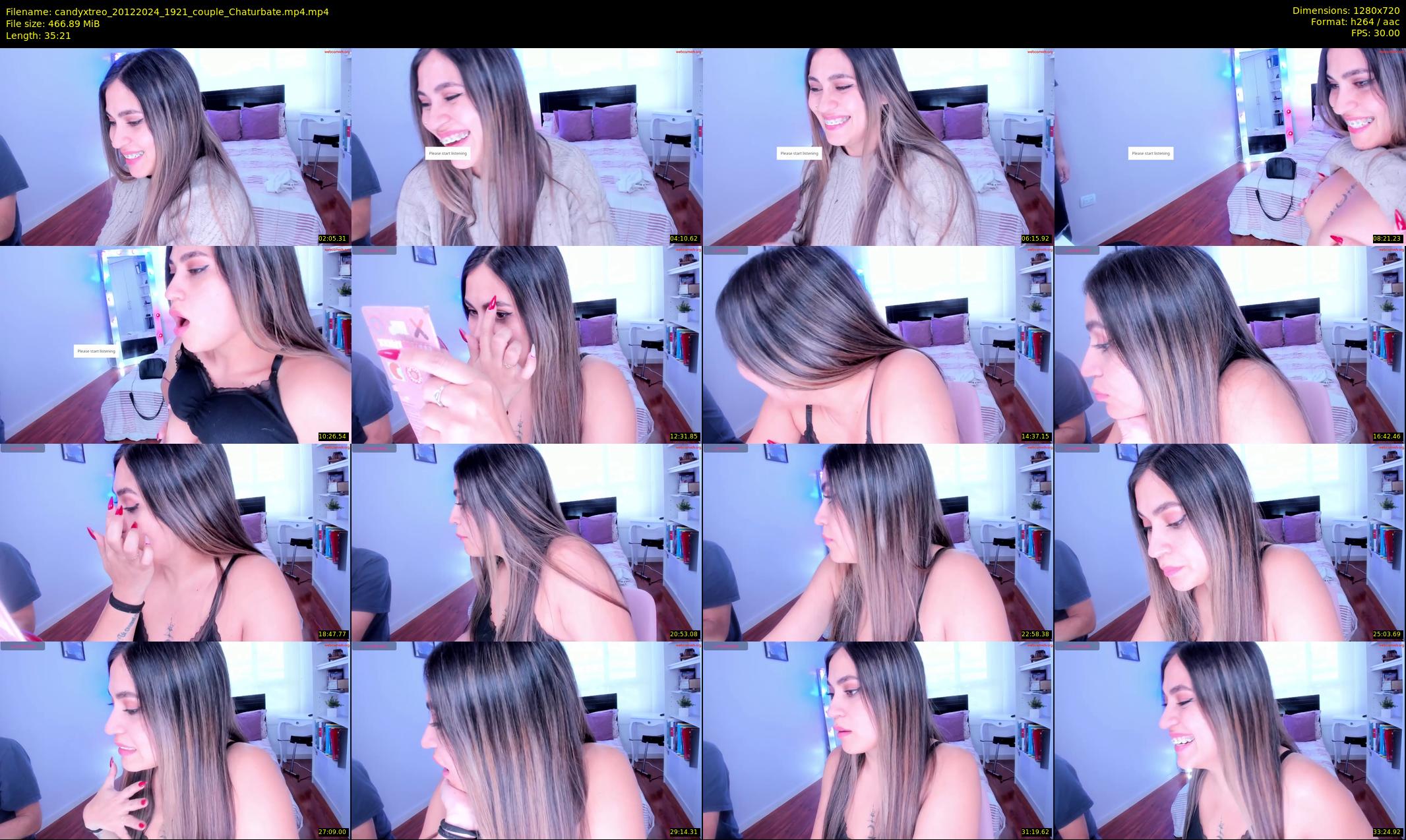 candyxtreo — 36 minute Chaturbate couple cam show recording, 720p, Dec 20, 2024