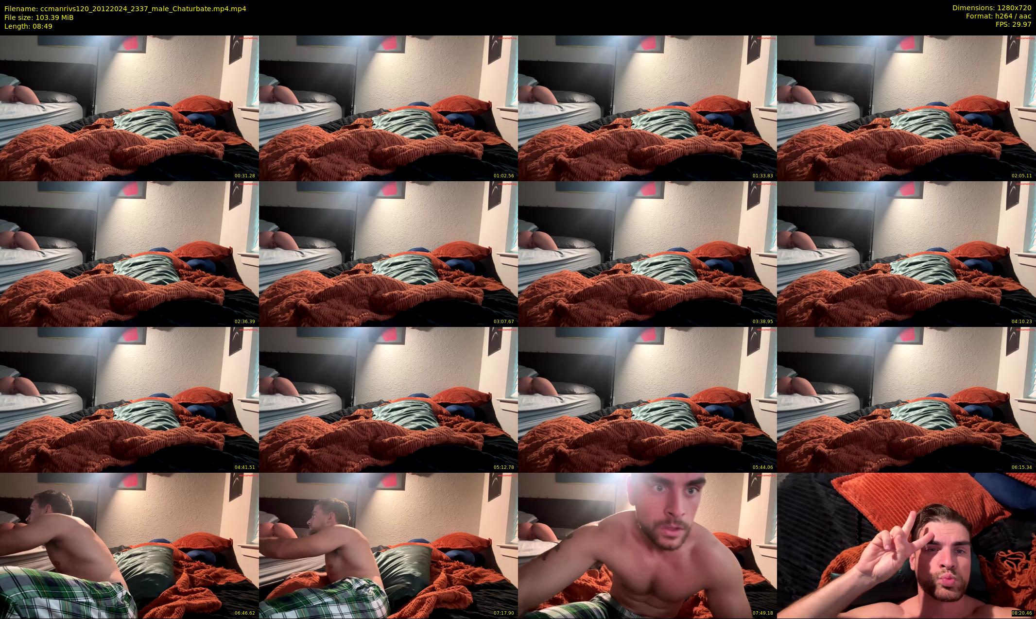 ccmanrivs120 — 9 minute Chaturbate male cam show recording, 720p, Dec 20, 2024