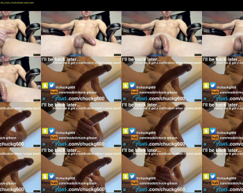 chuckg600 — 3 minute Chaturbate male cam show recording, 720p, Dec 20, 2024