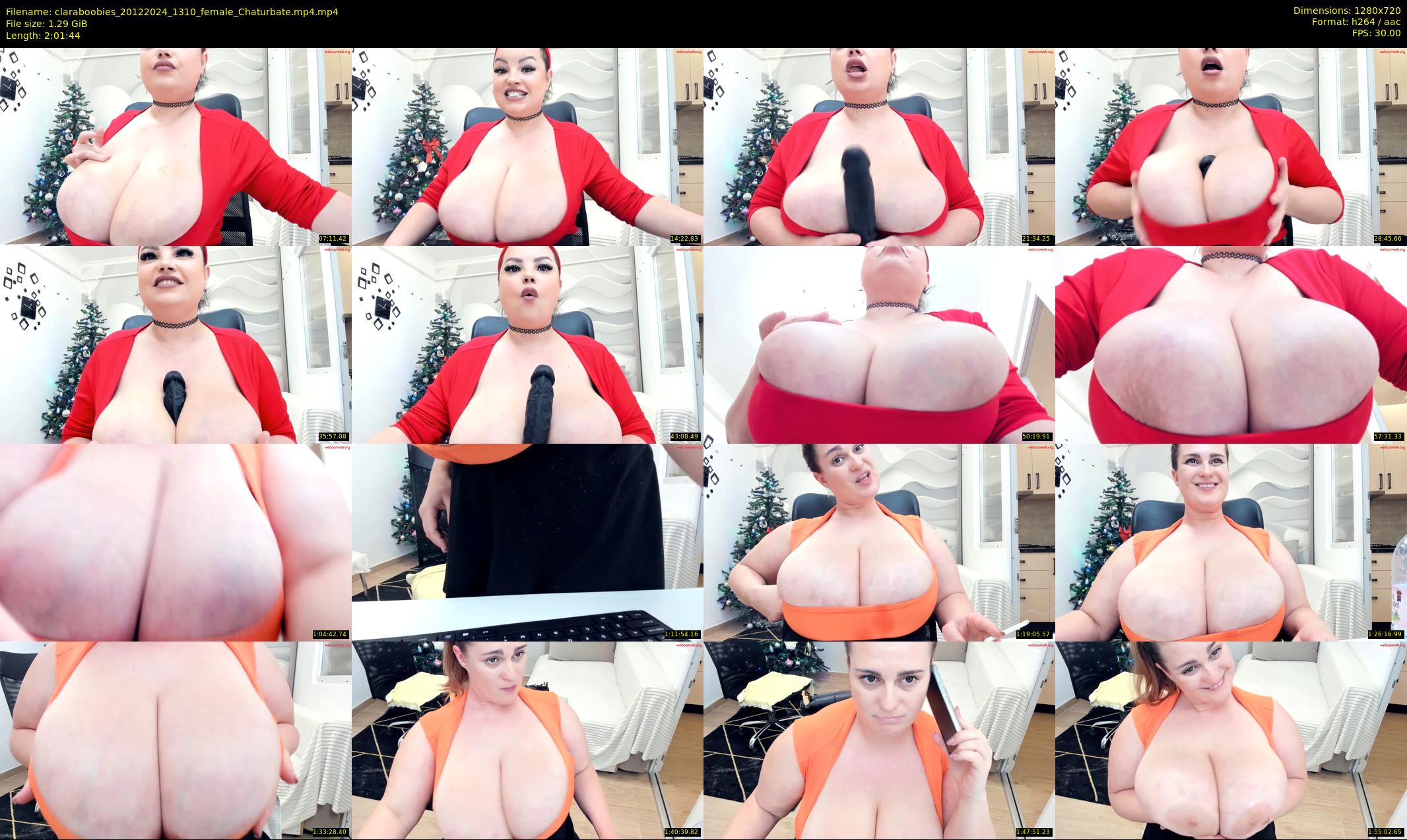 claraboobies — 122 minute Chaturbate female cam show recording, 720p, Dec 20, 2024