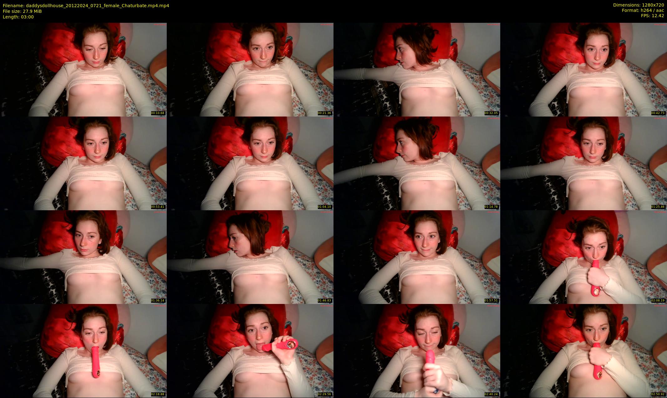 daddysdollhouse — 3 minute Chaturbate female cam show recording, 720p, Dec 20, 2024