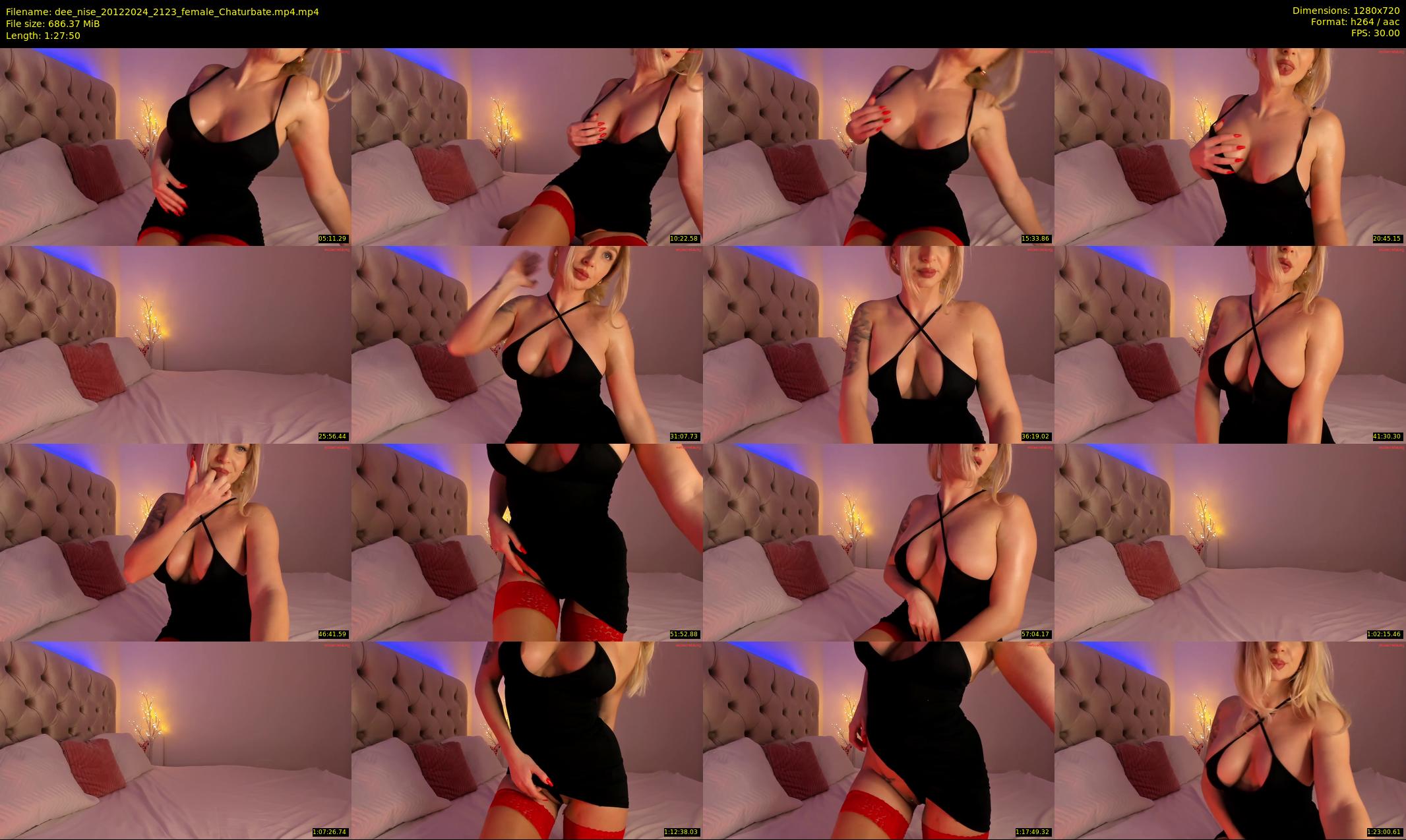 dee_nise — 88 minute Chaturbate female cam show recording, 720p, Dec 20, 2024