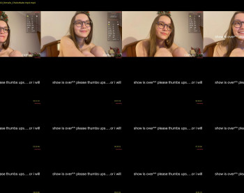 existencee — 12 minute Chaturbate female cam show recording, 720p, Dec 20, 2024