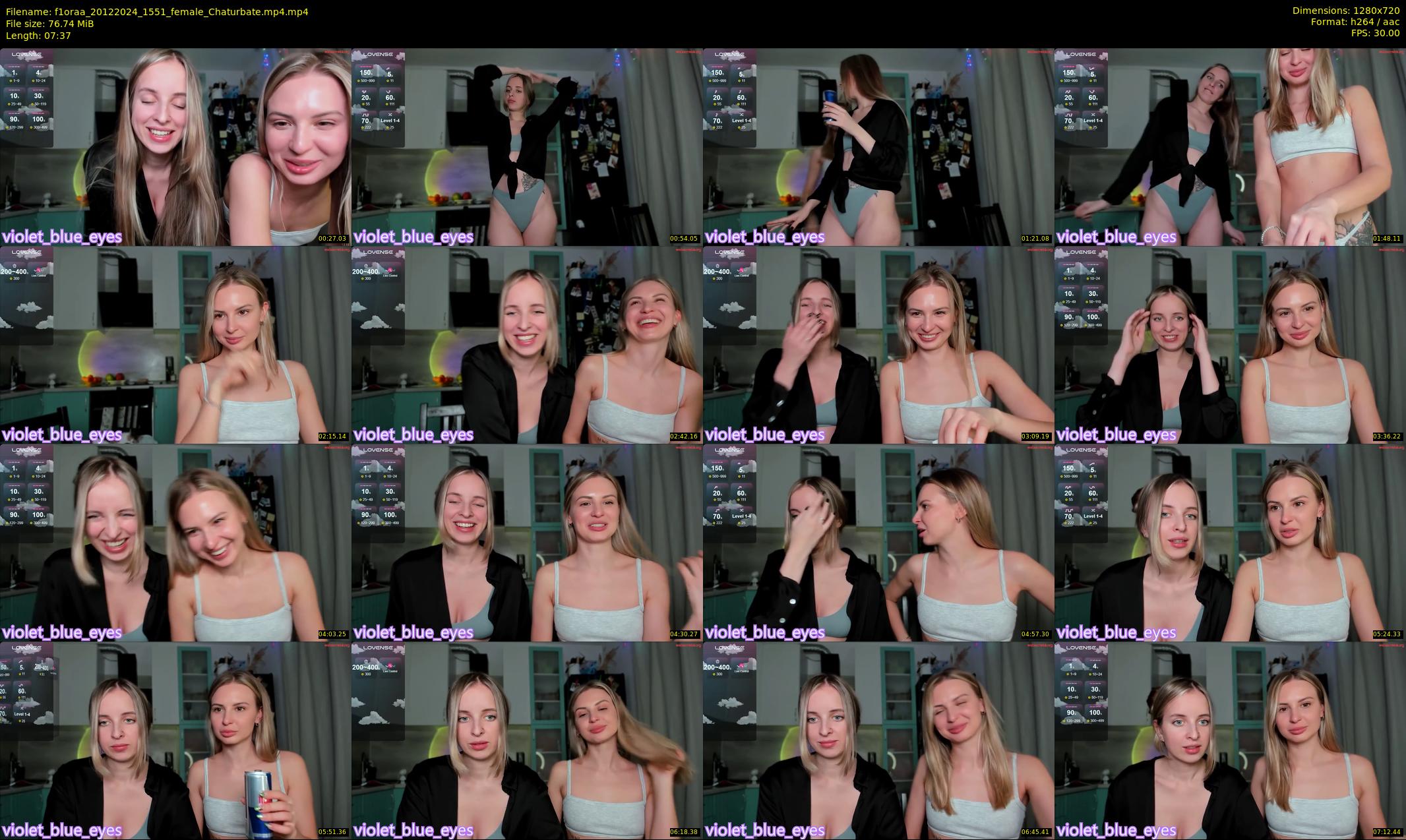 f1oraa — 8 minute Chaturbate female cam show recording, 720p, Dec 20, 2024