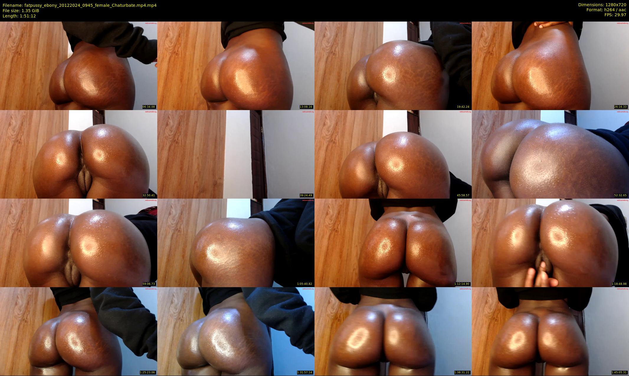 fatpussy_ebony — 112 minute Chaturbate female cam show recording, 720p, Dec 20, 2024