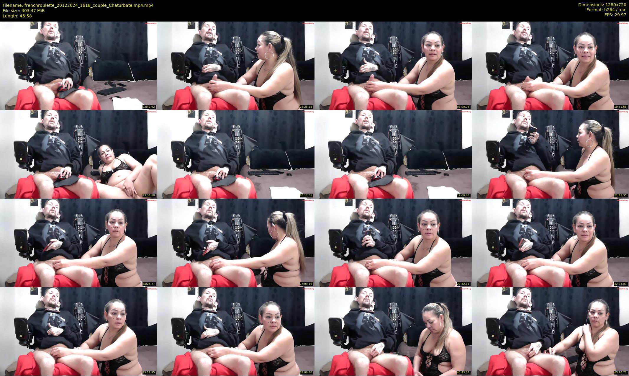 frenchroulette — 46 minute Chaturbate couple cam show recording, 720p, Dec 20, 2024