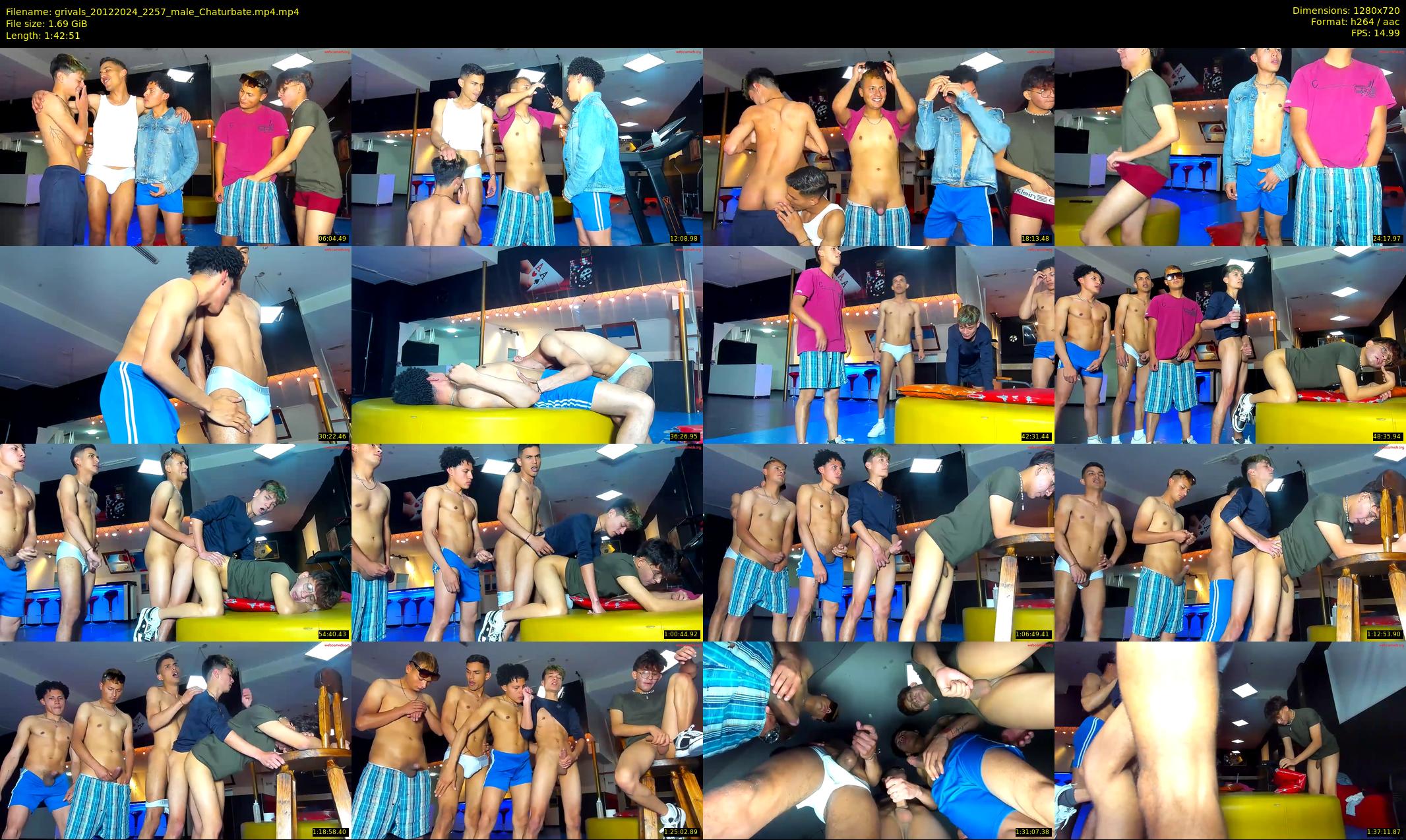 grivals — 103 minute Chaturbate male cam show recording, 720p, Dec 20, 2024