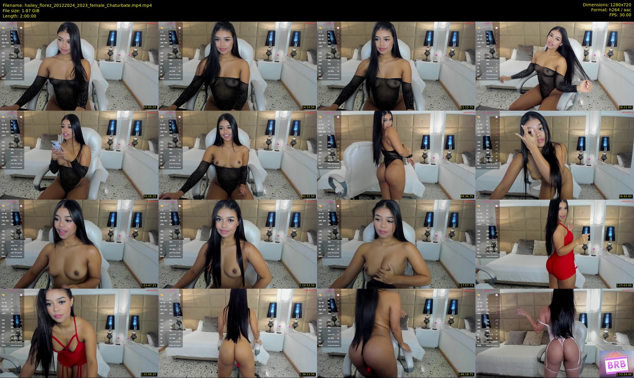 hailey_florez — 120 minute Chaturbate female cam show recording, 720p, Dec 20, 2024