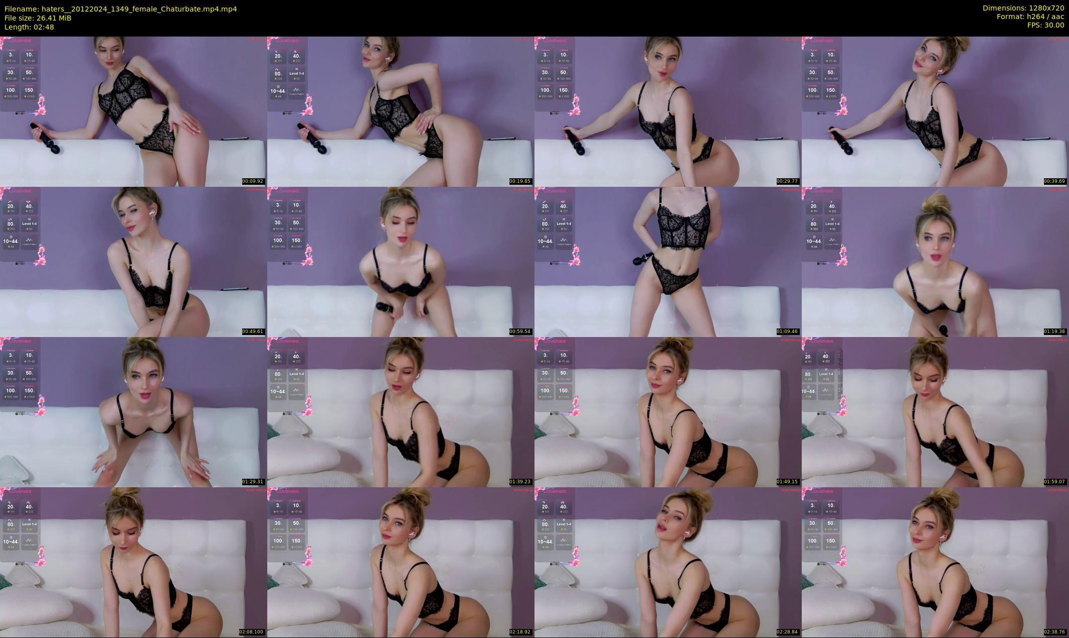 haters_ — 3 minute Chaturbate female cam show recording, 720p, Dec 20, 2024