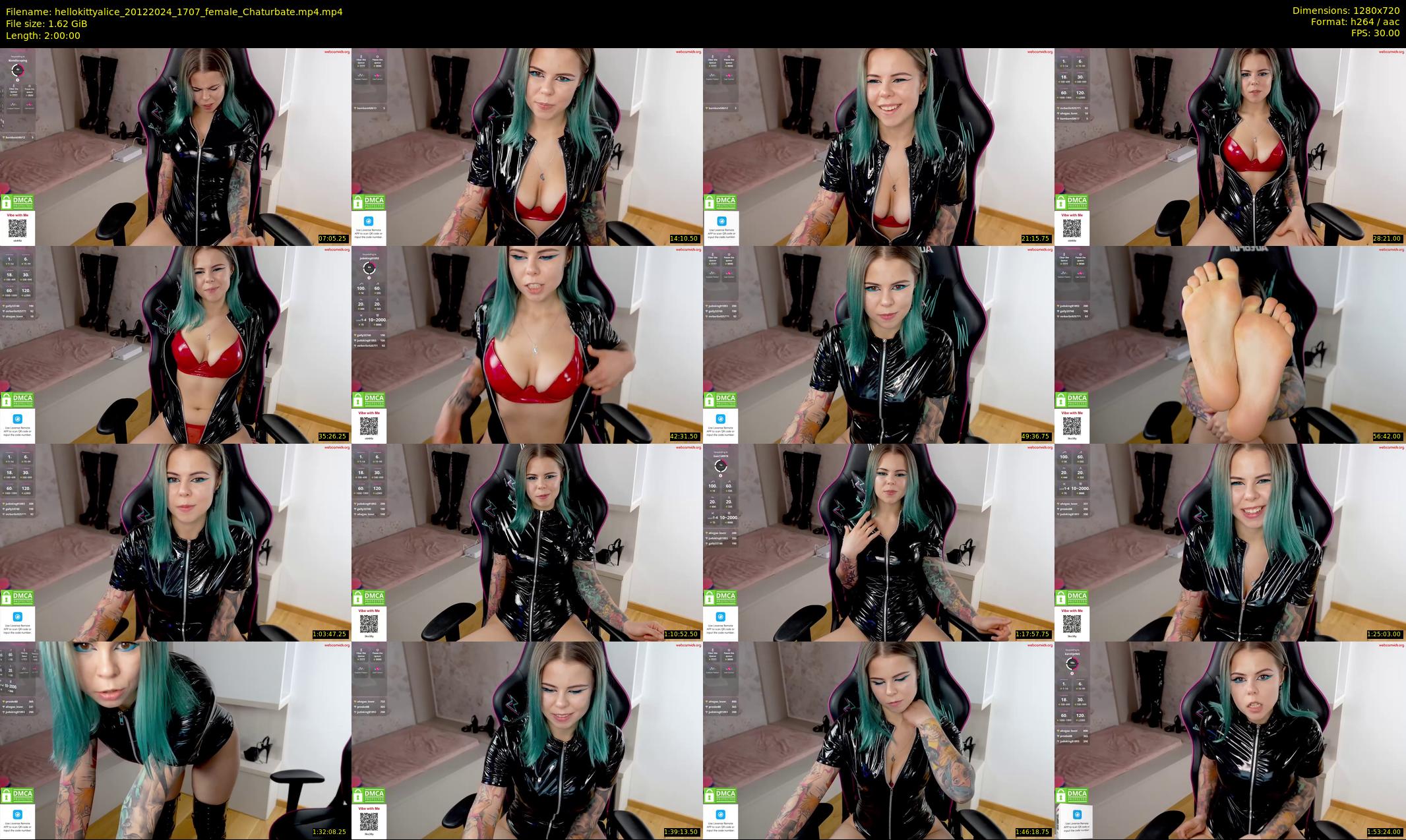 hellokittyalice — 120 minute Chaturbate female cam show recording, 720p, Dec 20, 2024