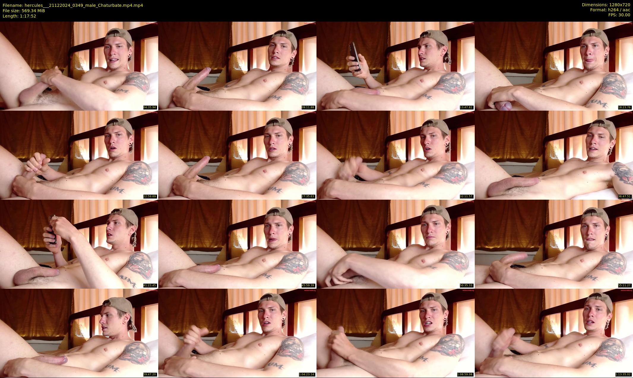 hercules__ — 78 minute Chaturbate male cam show recording, 720p, Dec 21, 2024