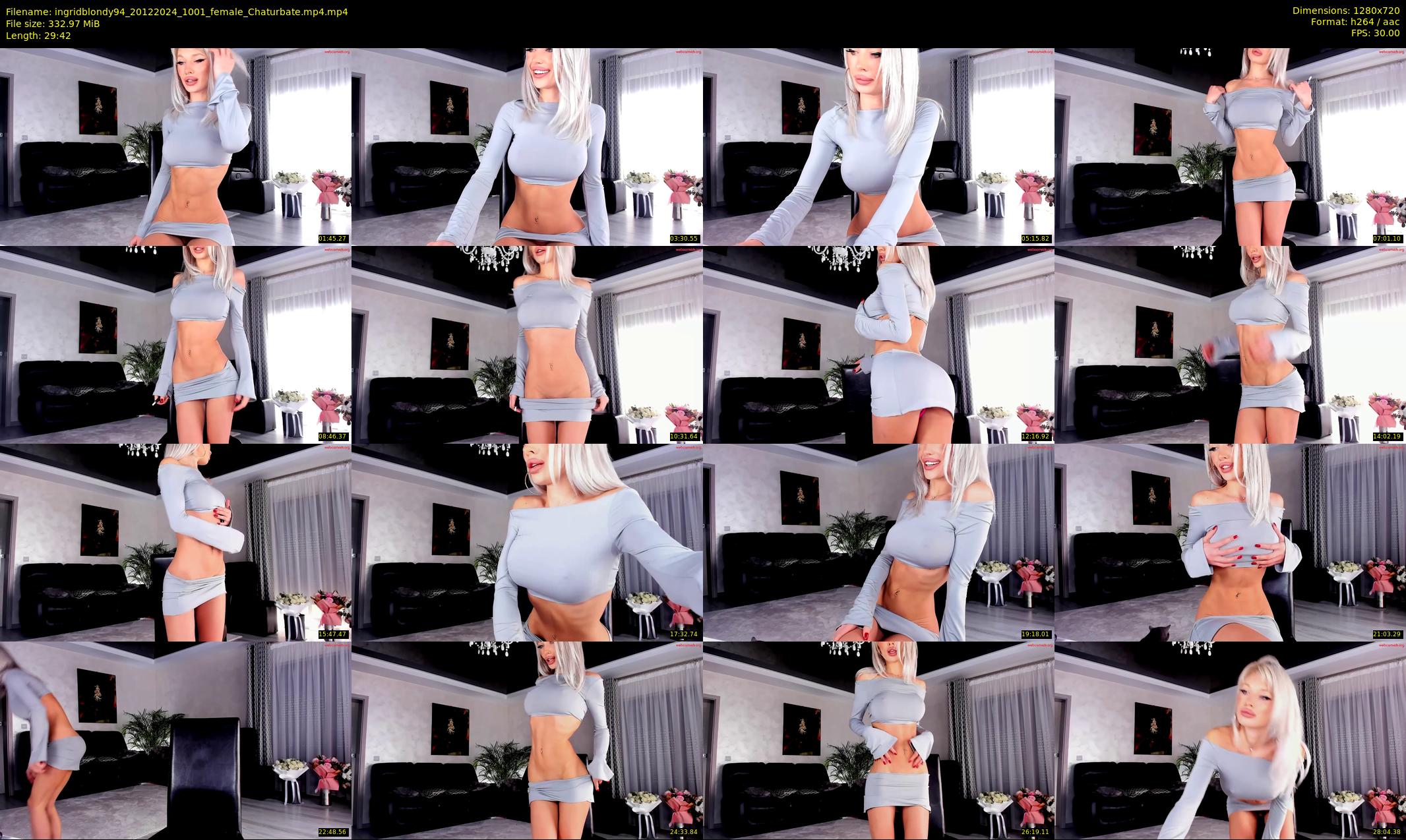 ingridblondy94 — 30 minute Chaturbate female cam show recording, 720p, Dec 20, 2024