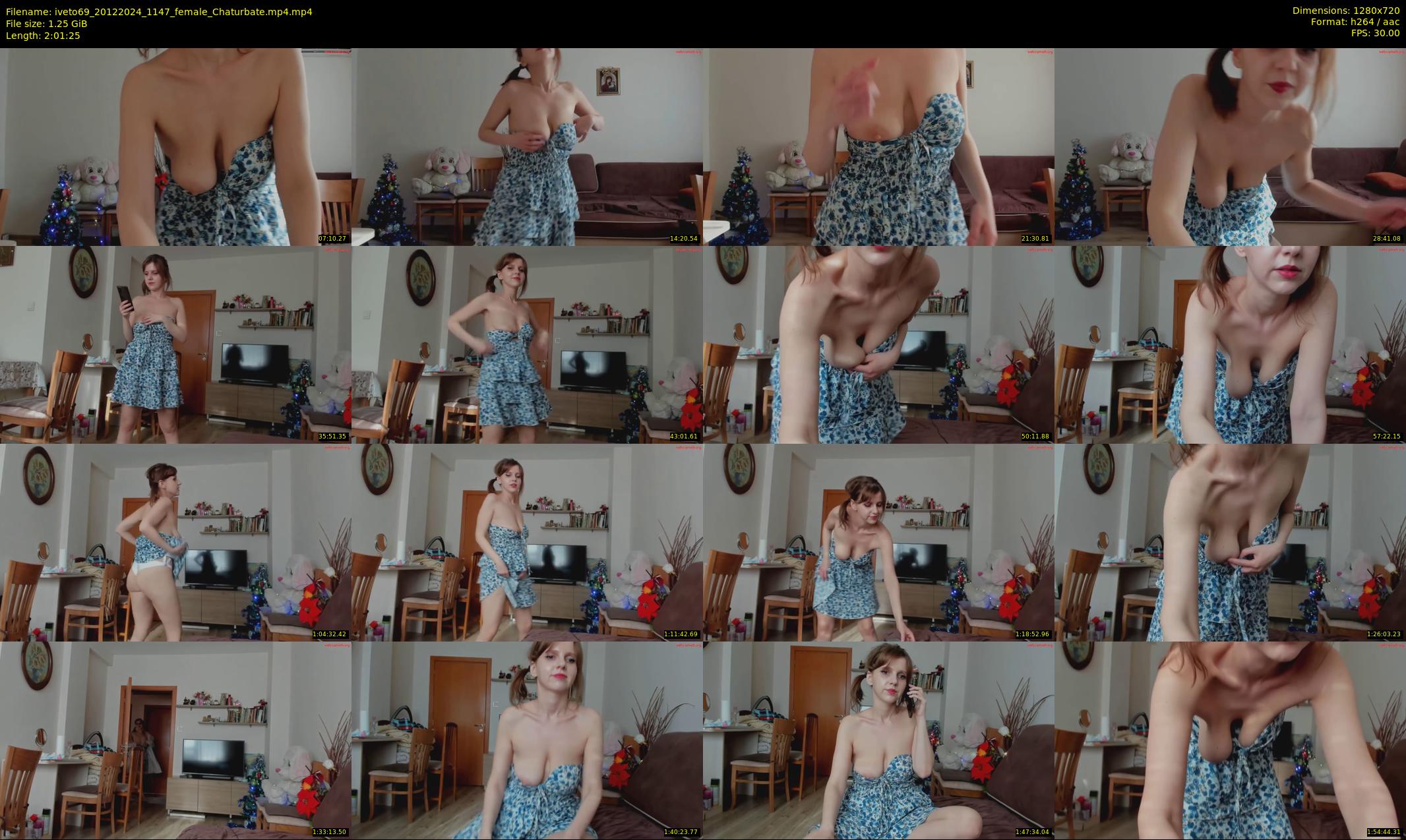 iveto69 — 122 minute Chaturbate female cam show recording, 720p, Dec 20, 2024