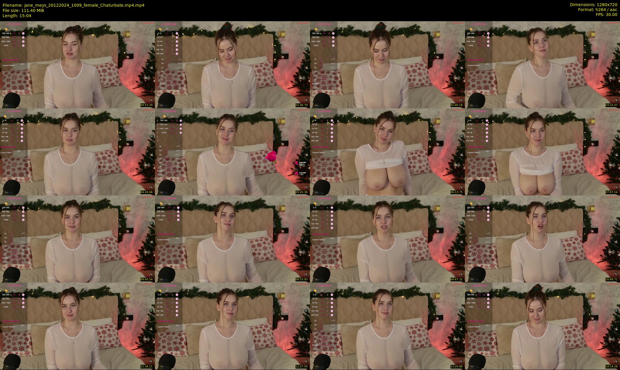 jane_meys — 16 minute Chaturbate female cam show recording, 720p, Dec 20, 2024