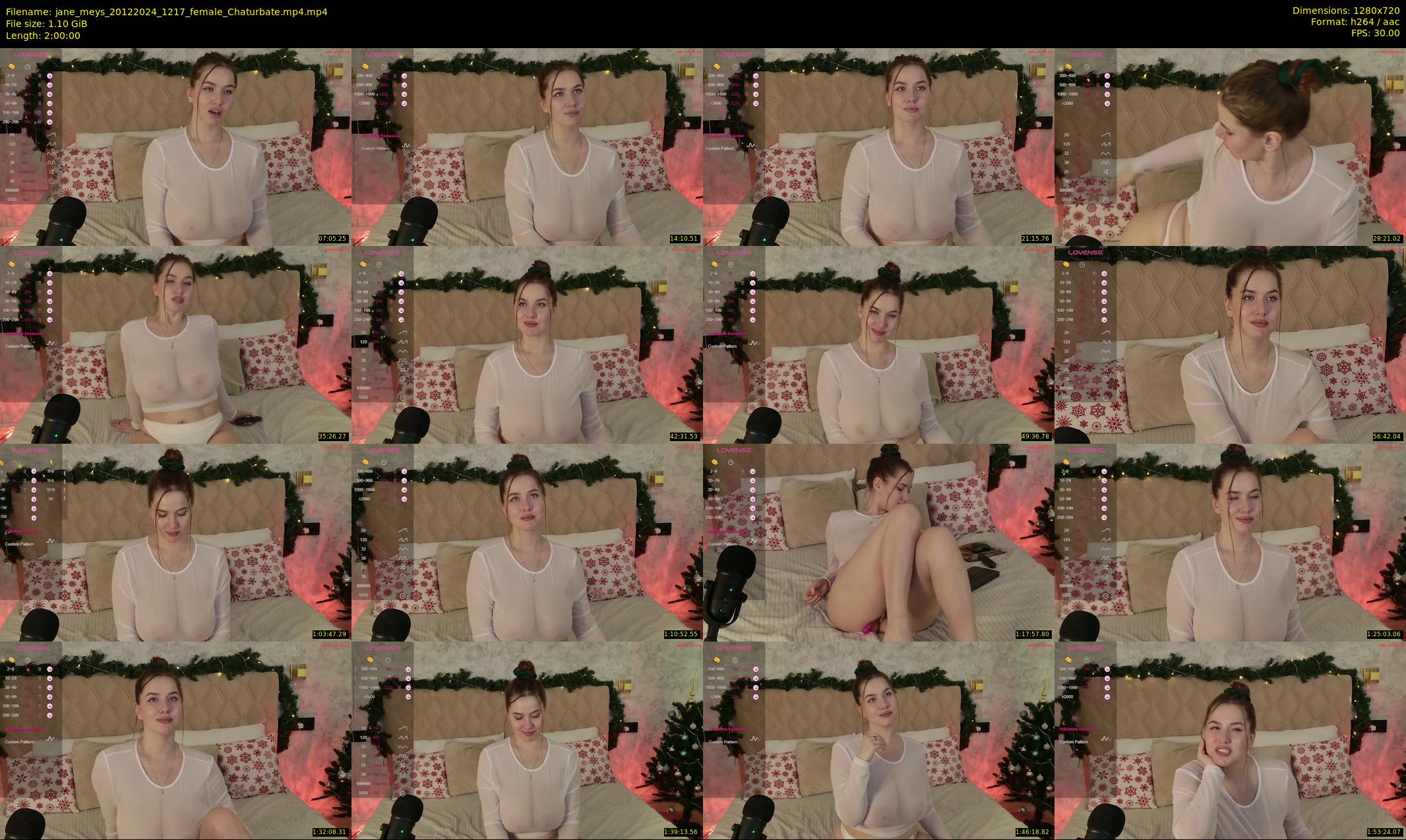jane_meys — 120 minute Chaturbate female cam show recording, 720p, Dec 20, 2024
