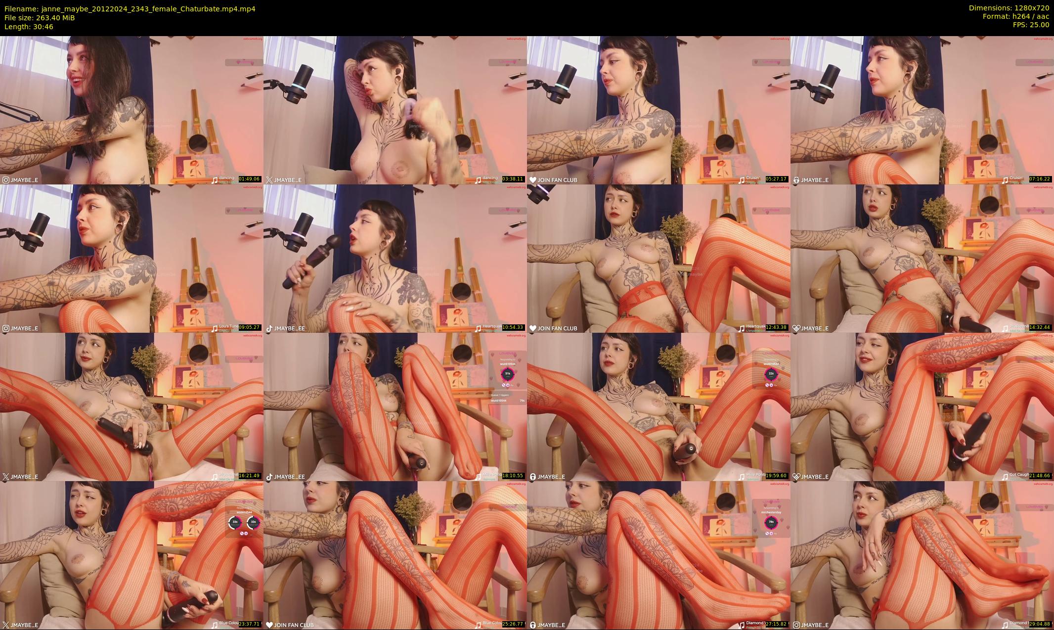 janne_maybe — 31 minute Chaturbate female cam show recording, 720p, Dec 20, 2024