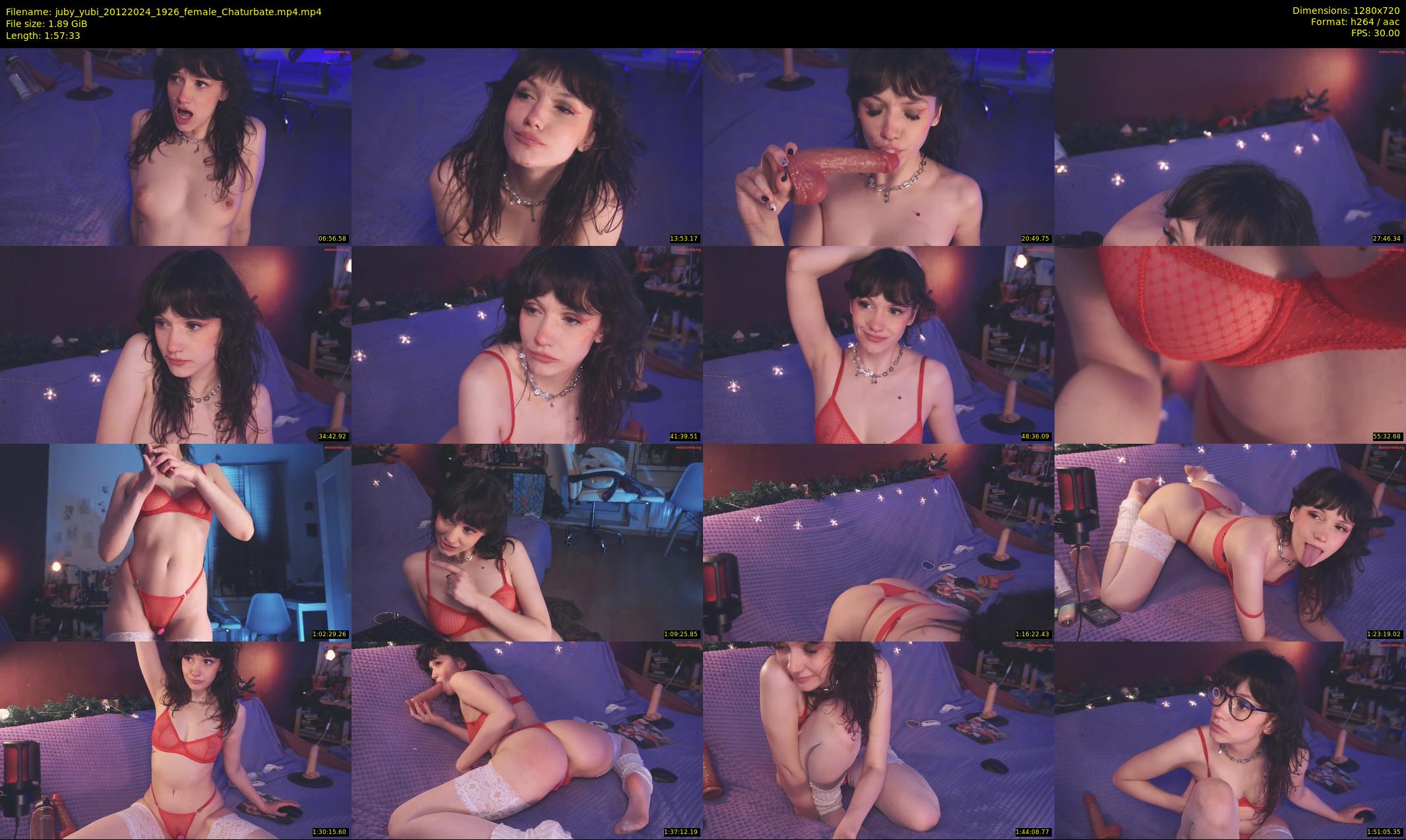 juby_yubi — 118 minute Chaturbate female cam show recording, 720p, Dec 20, 2024