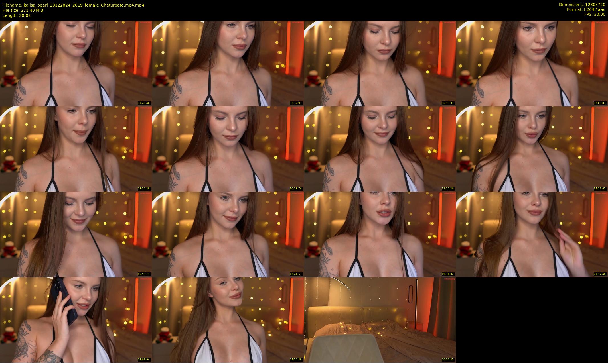 kalisa_pearl — 31 minute Chaturbate female cam show recording, 720p, Dec 20, 2024