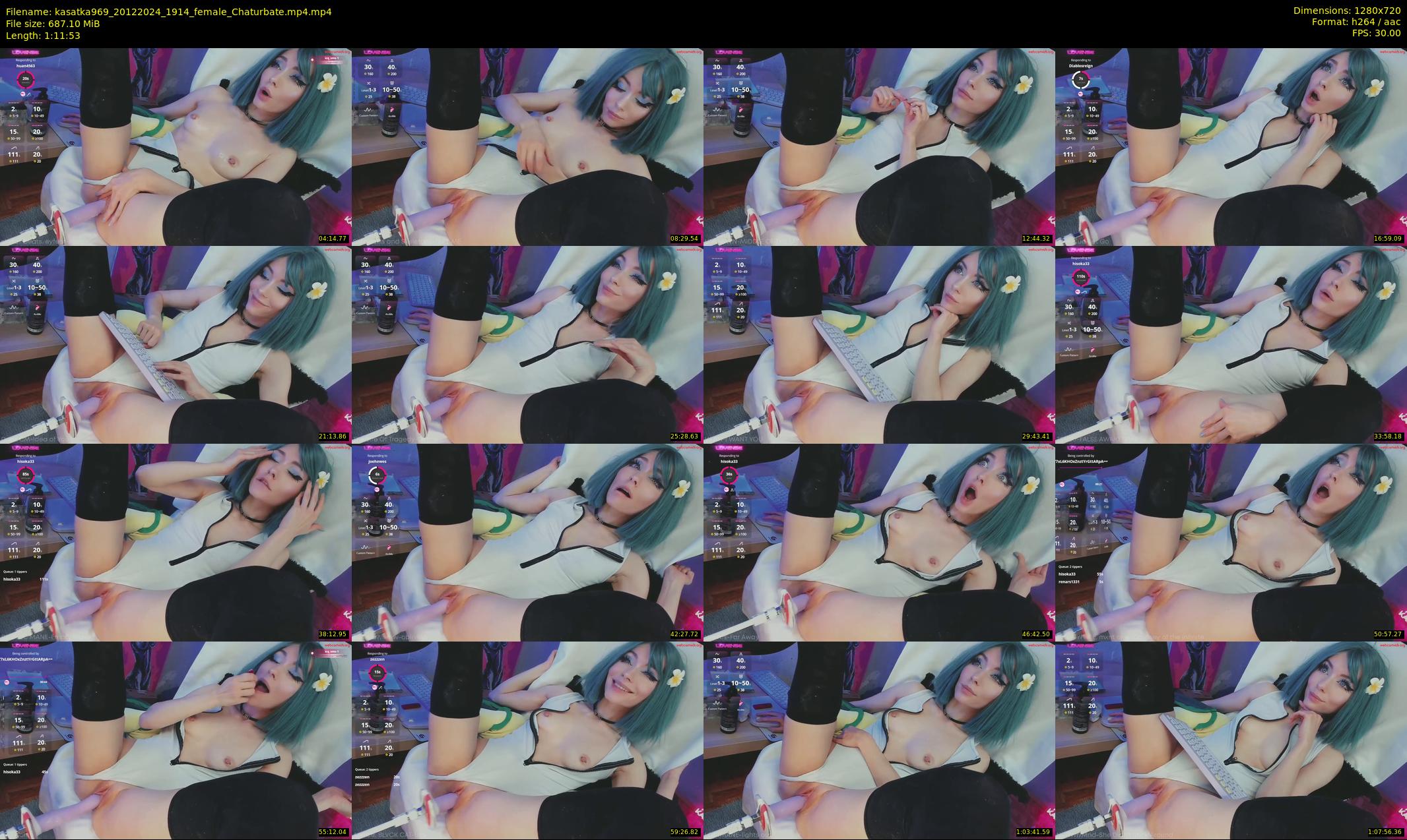 kasatka969 — 72 minute Chaturbate female cam show recording, 720p, Dec 20, 2024