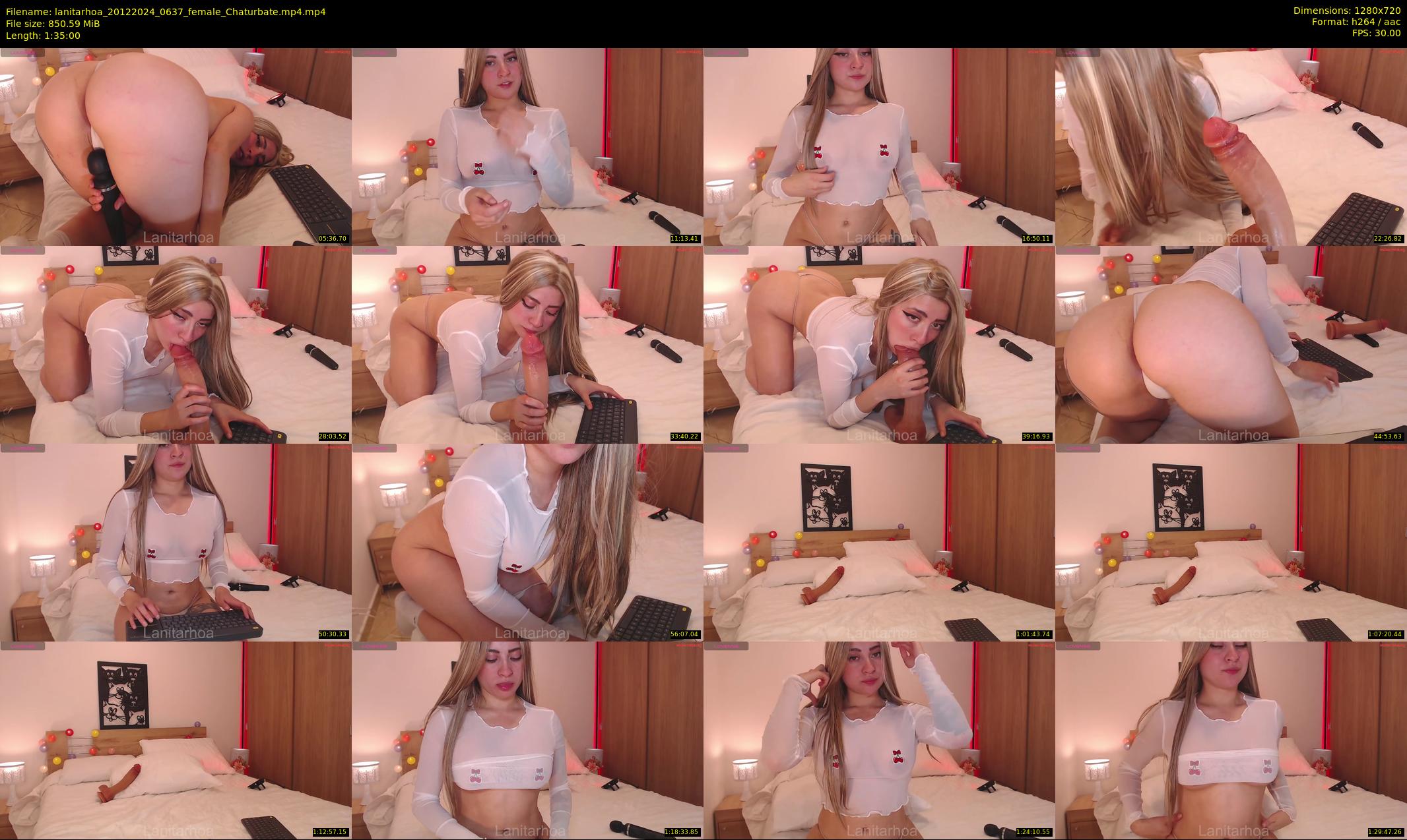 lanitarhoa — 95 minute Chaturbate female cam show recording, 720p, Dec 20, 2024