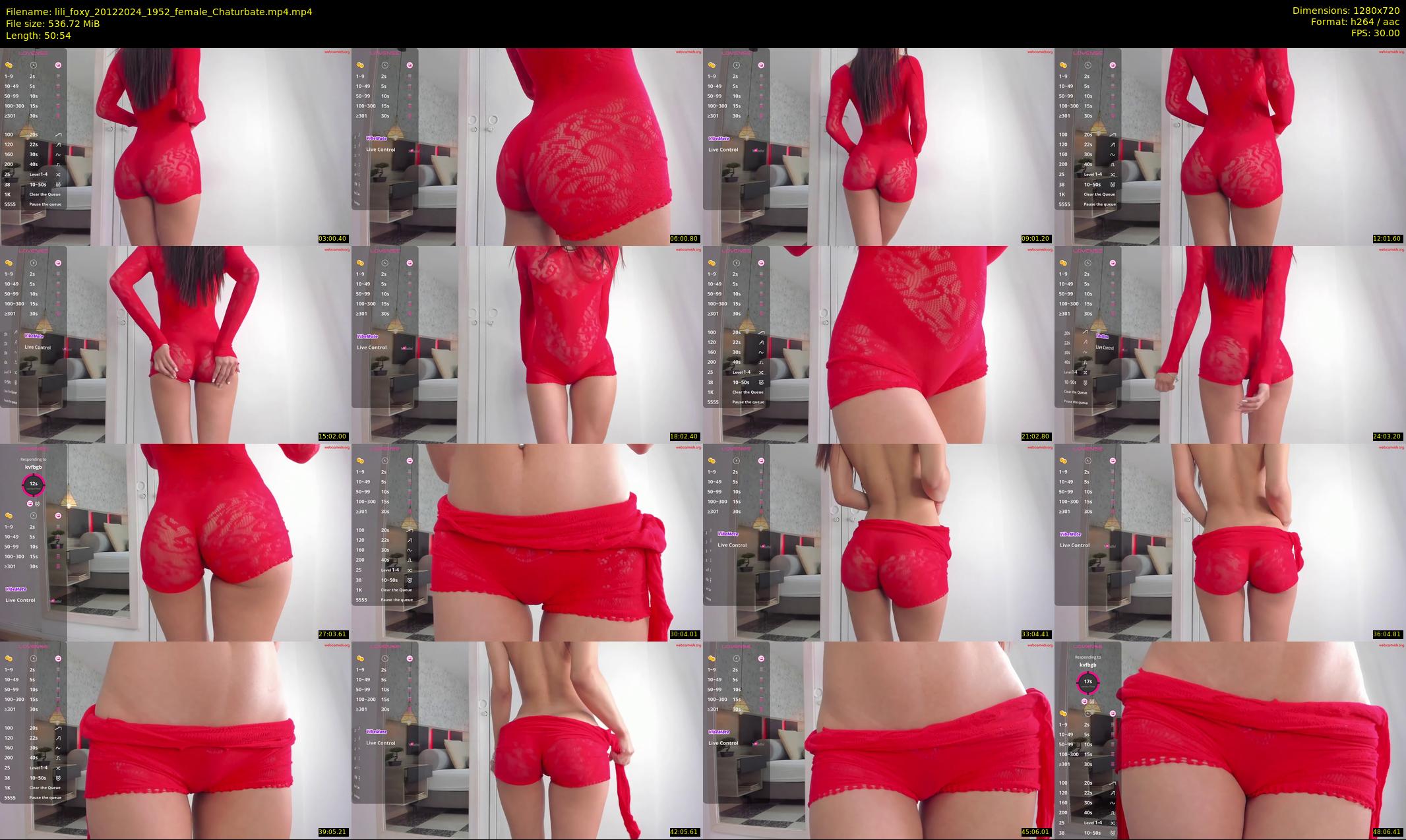 lili_foxy — 51 minute Chaturbate female cam show recording, 720p, Dec 20, 2024