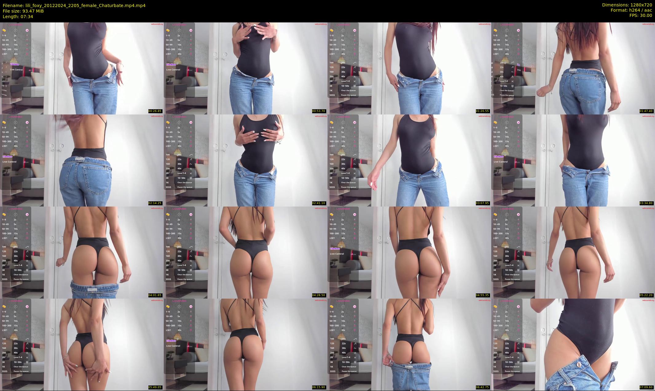 lili_foxy — 8 minute Chaturbate female cam show recording, 720p, Dec 20, 2024