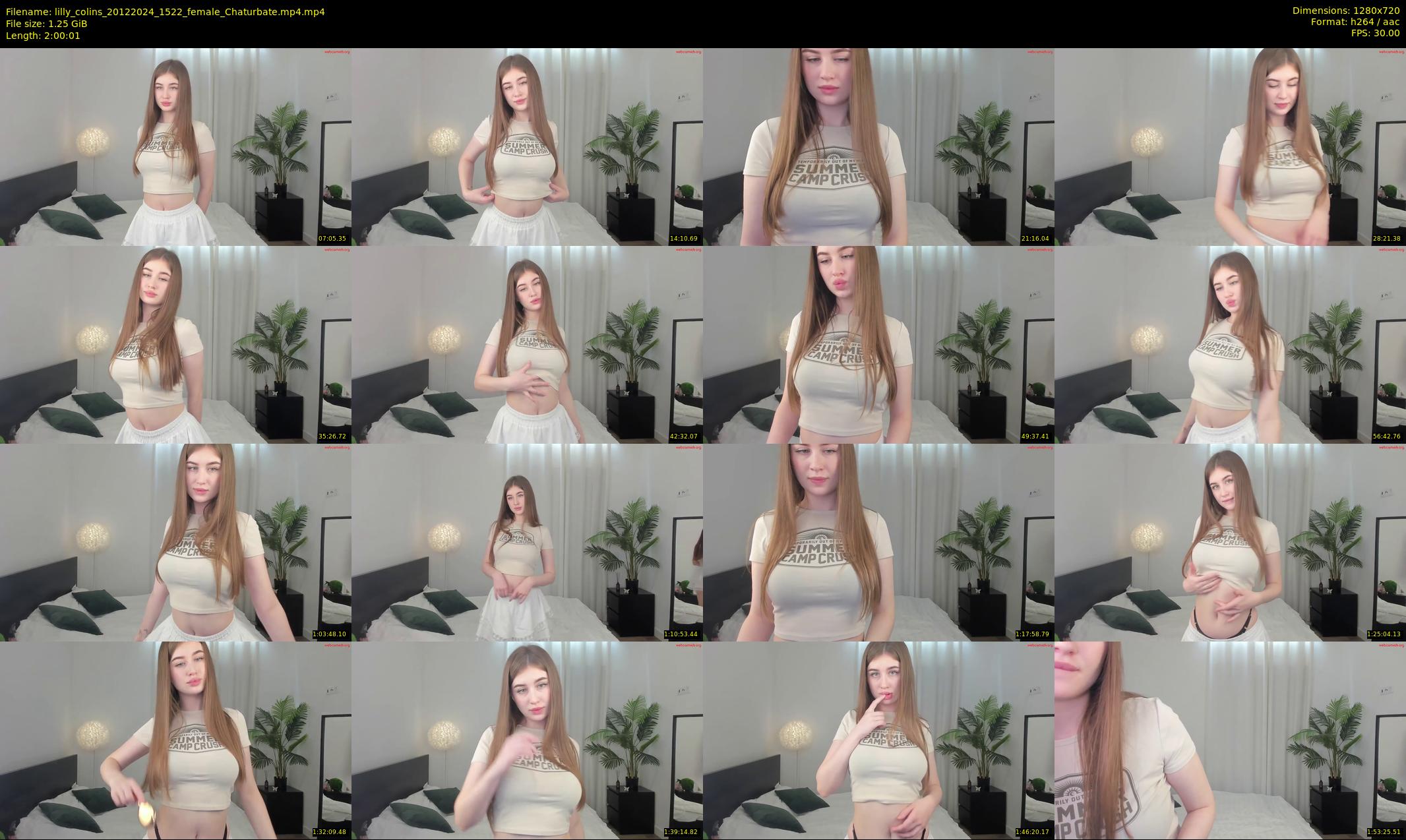 lilly_colins — 121 minute Chaturbate female cam show recording, 720p, Dec 20, 2024