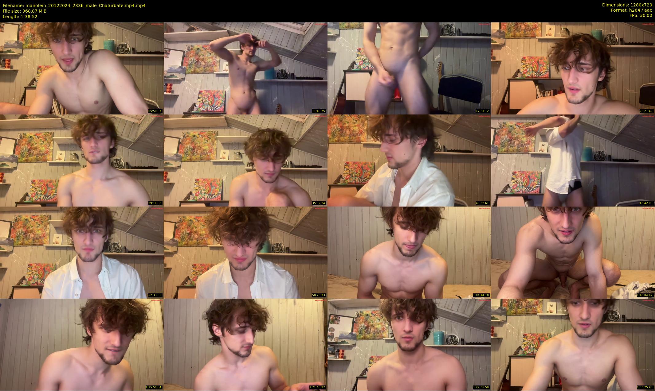 manolein — 99 minute Chaturbate male cam show recording, 720p, Dec 20, 2024