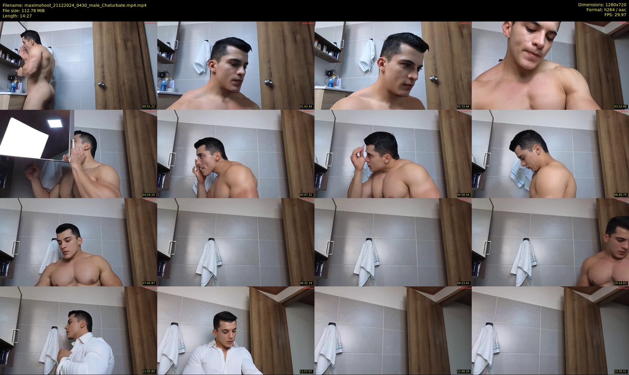 maximohoot — 15 minute Chaturbate male cam show recording, 720p, Dec 21, 2024