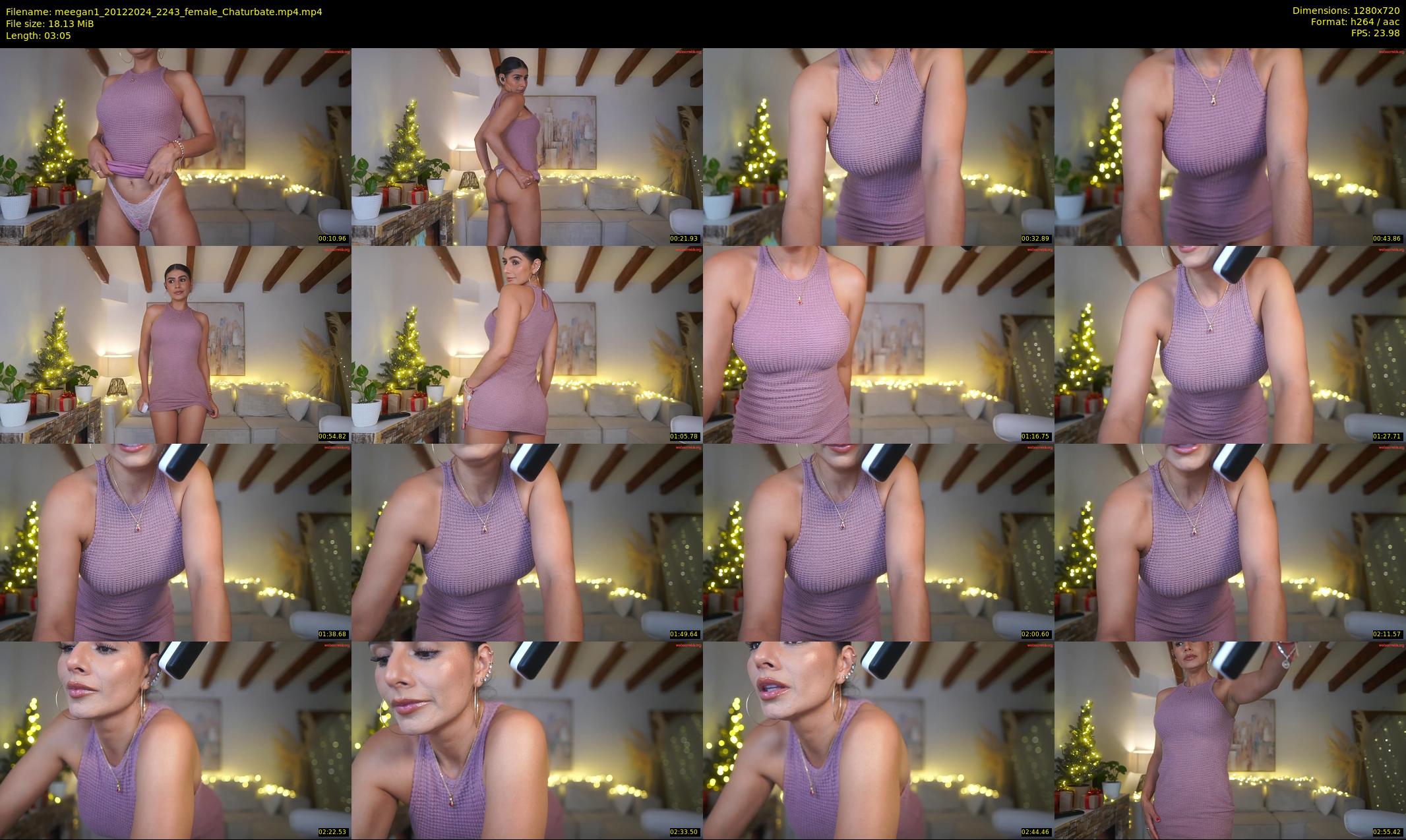 meegan1 — 4 minute Chaturbate female cam show recording, 720p, Dec 20, 2024