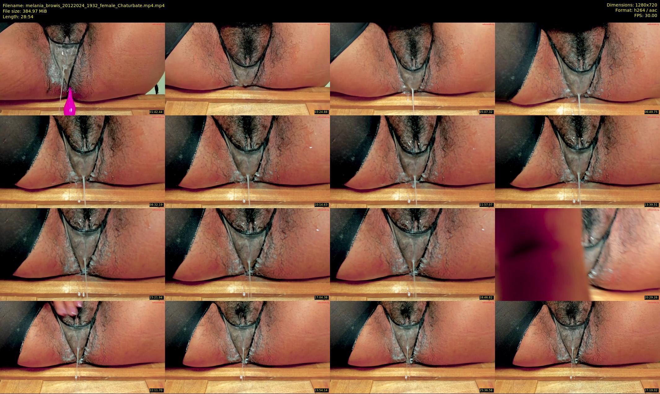 melania_browis — 29 minute Chaturbate female cam show recording, 720p, Dec 20, 2024