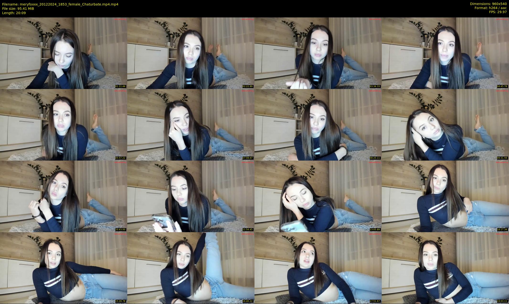 meryfoxxx — 21 minute Chaturbate female cam show recording, 480p, Dec 20, 2024