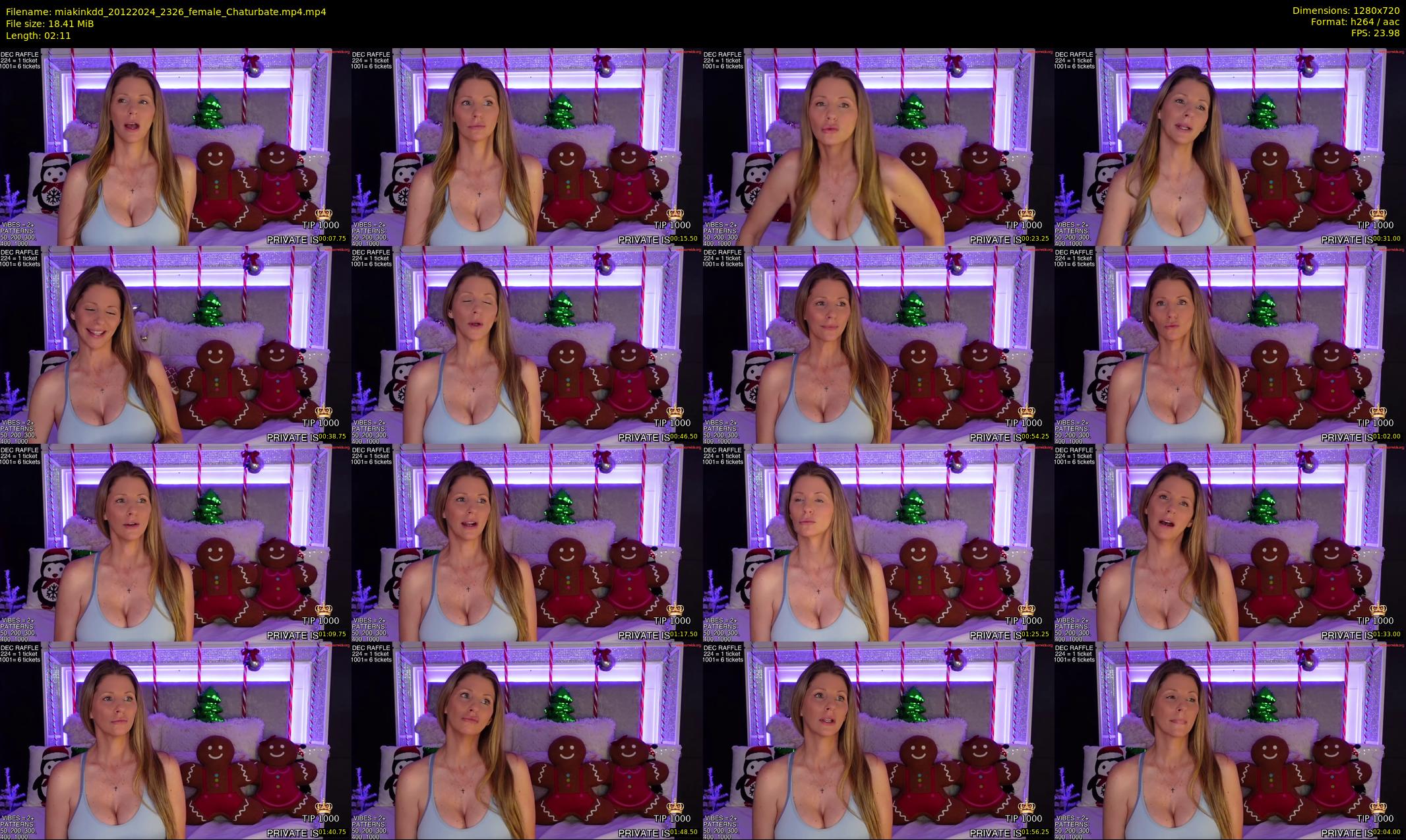 miakinkdd — 3 minute Chaturbate female cam show recording, 720p, Dec 20, 2024