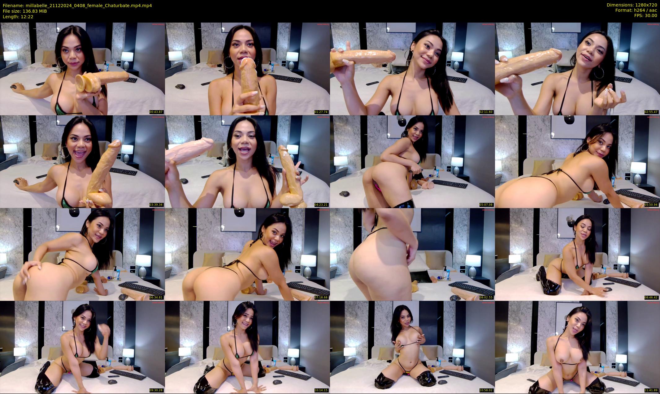 millabelle — 13 minute Chaturbate female cam show recording, 720p, Dec 21, 2024