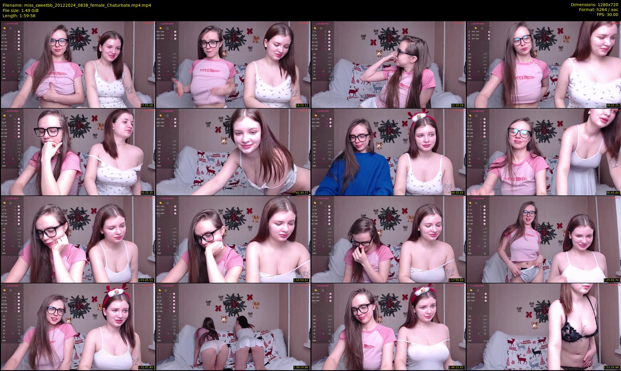 miss_sweetbb — 120 minute Chaturbate female cam show recording, 720p, Dec 20, 2024