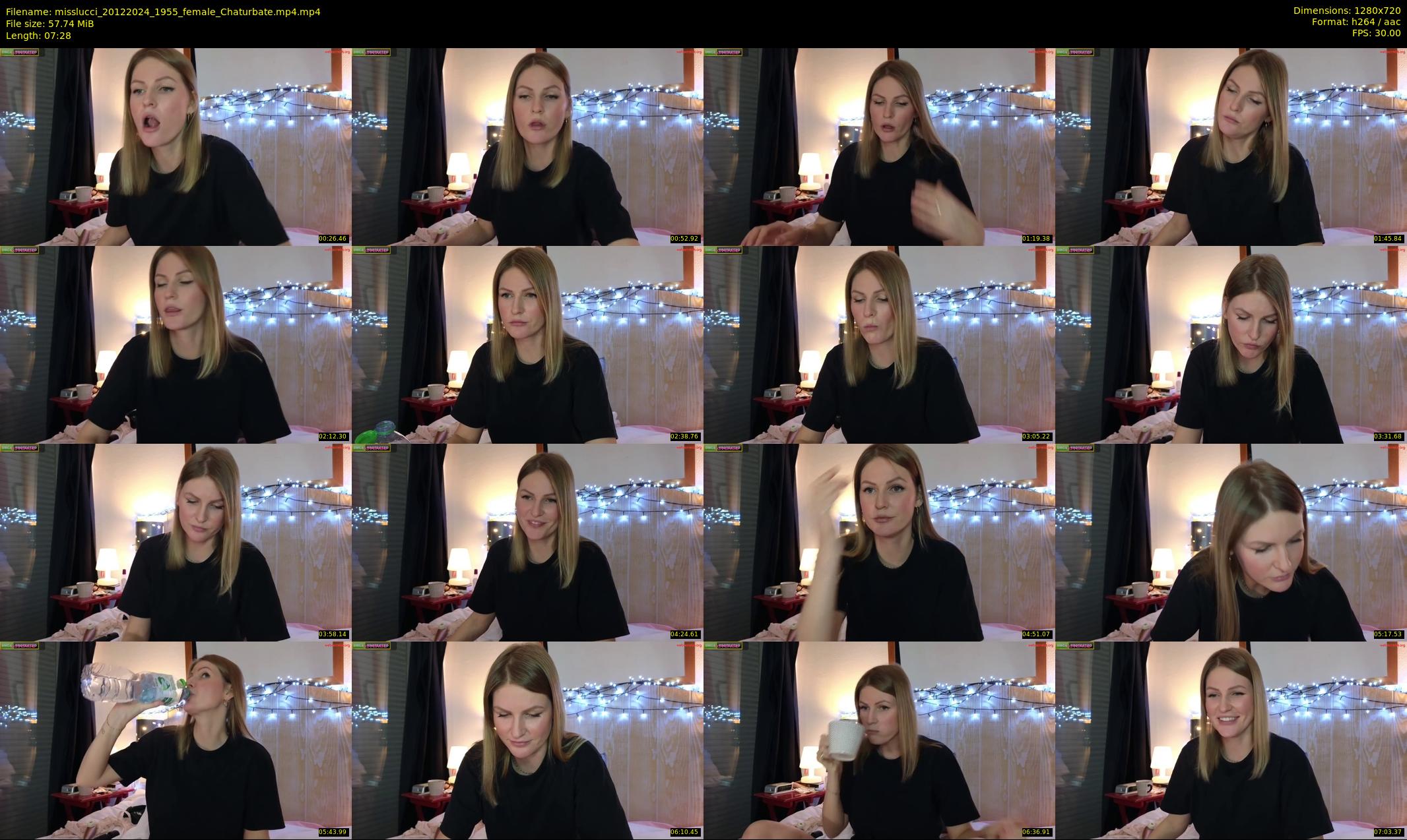misslucci — 8 minute Chaturbate female cam show recording, 720p, Dec 20, 2024