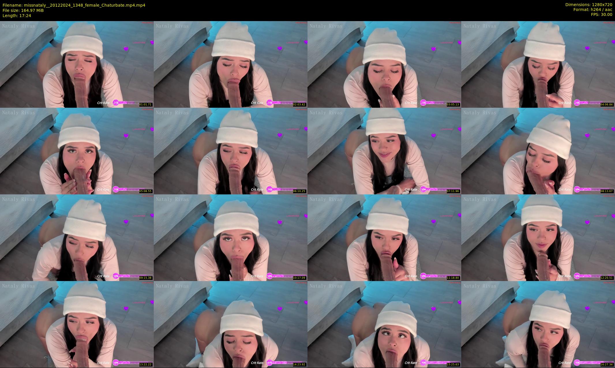 missnataly_ — 18 minute Chaturbate female cam show recording, 720p, Dec 20, 2024