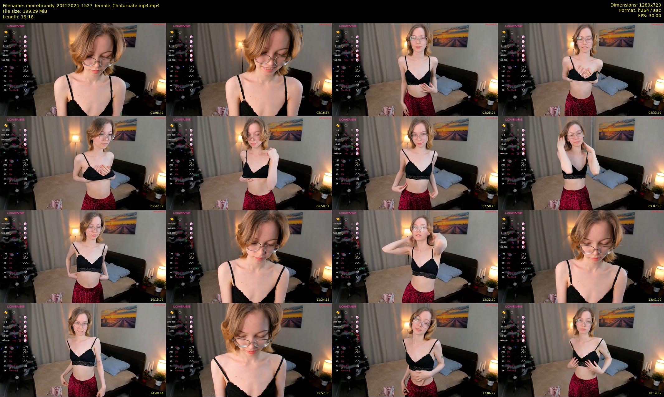 moirebroady — 20 minute Chaturbate female cam show recording, 720p, Dec 20, 2024