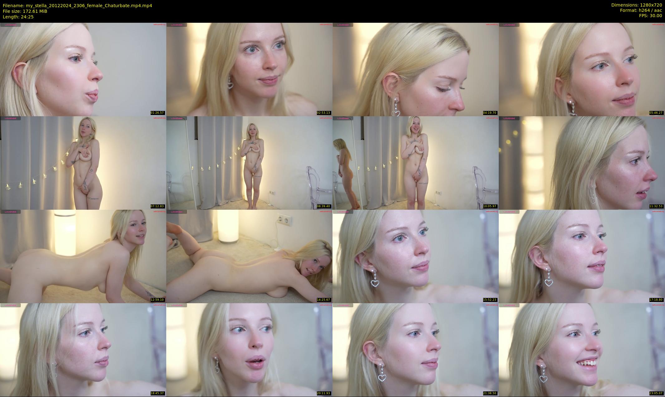 my_stella — 25 minute Chaturbate female cam show recording, 720p, Dec 20, 2024